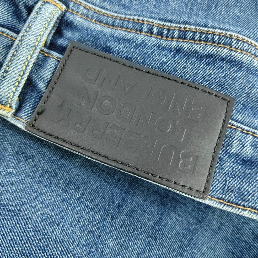 Burberry Burberry Blue Cotton Denim Jeans 32 Size US 32 / EU 48 - 5 Thumbnail