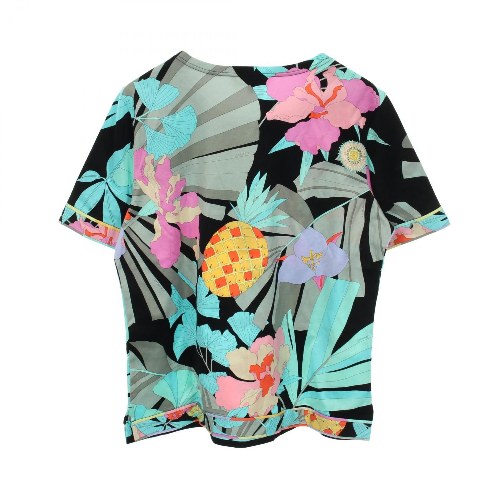 Other Leonard Leonard Sport Cotton Top Textile T-Shirts 0558328 DUTY FREE for USA Size ONE SIZE - 2 Thumbnail