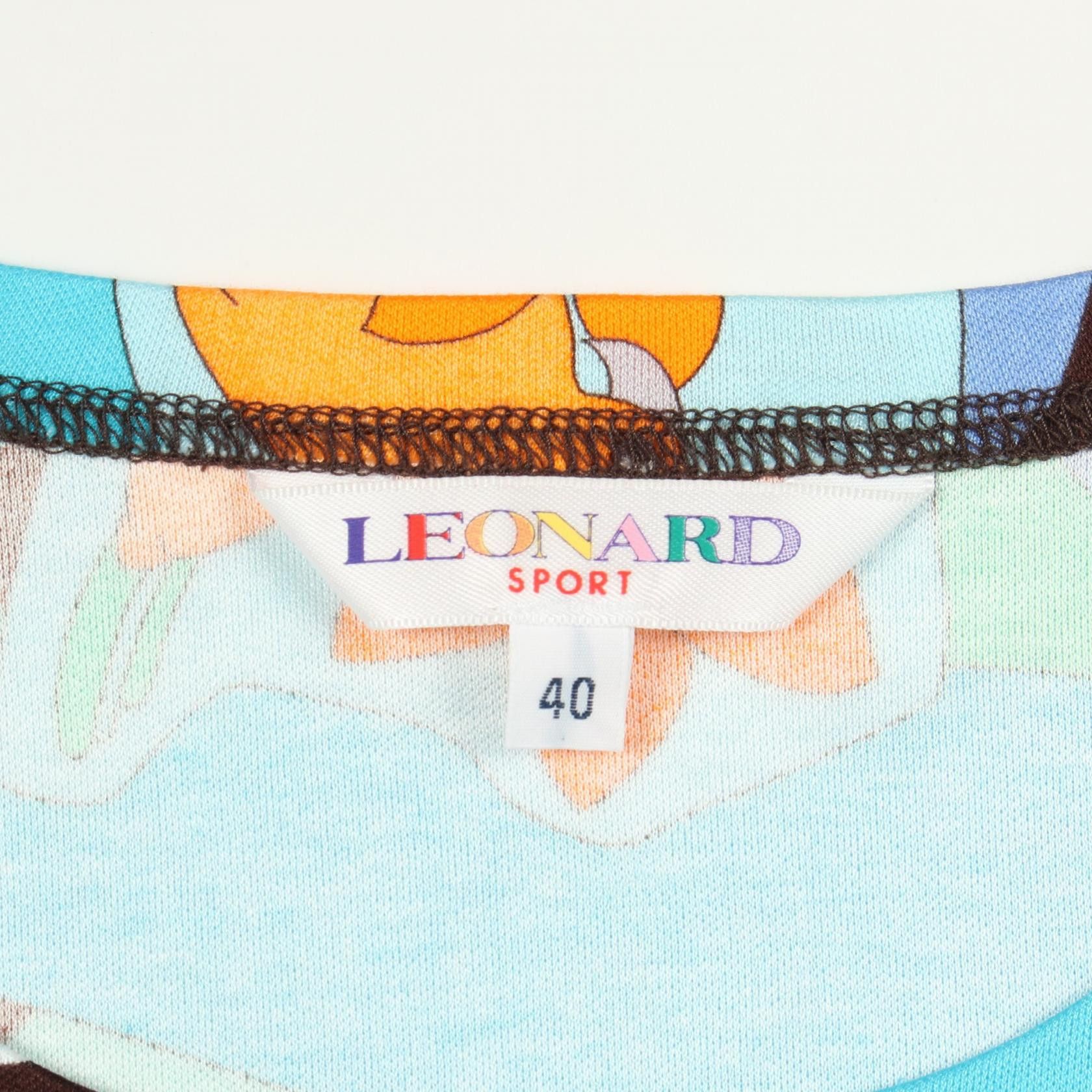 Other Leonard LEONARD SPORT Cotton T Shirt Textile T-Shirts 0558328 DUTY FREE for USA Size ONE SIZE - 3 Thumbnail