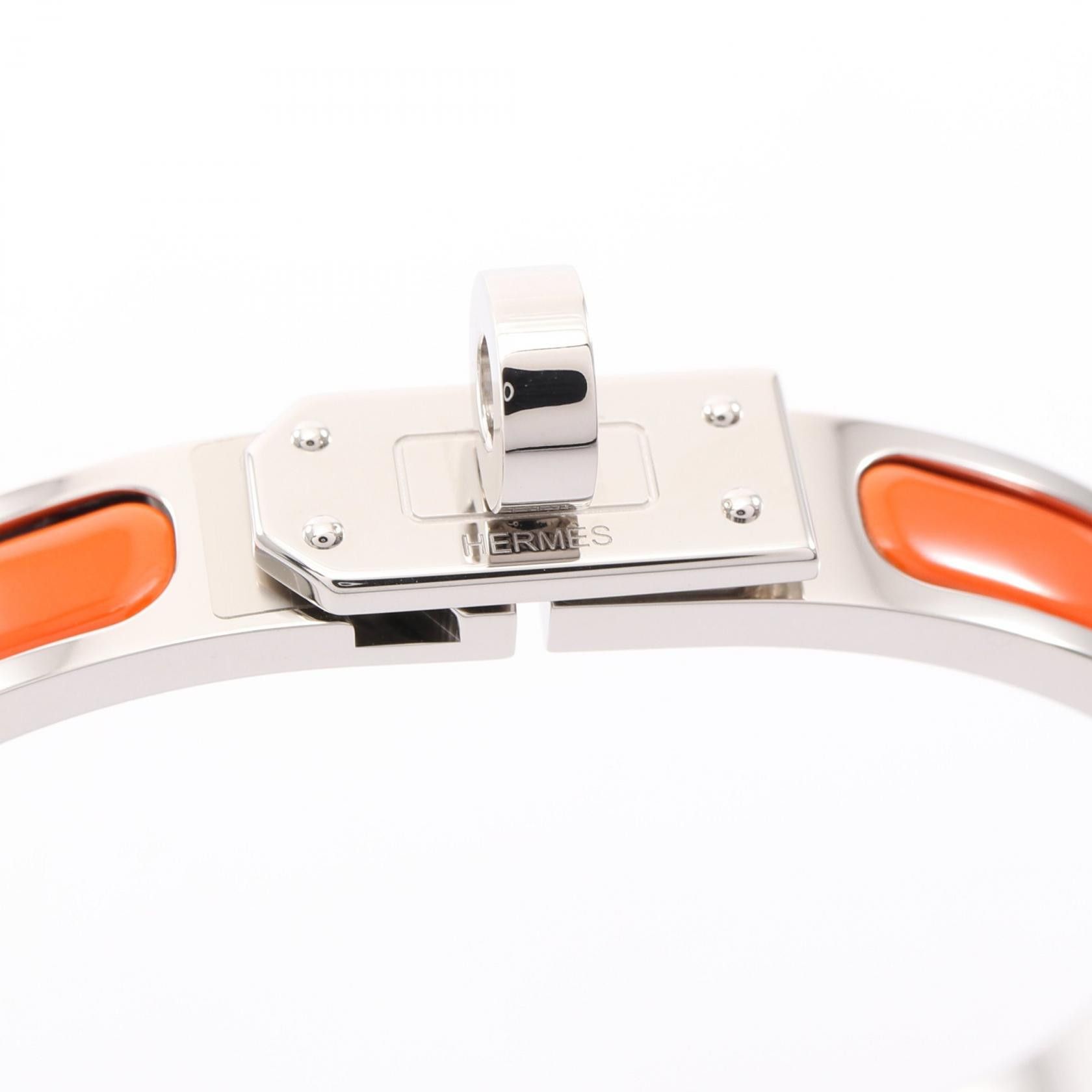 Hermes Hermes Hermes Mini Click Kelly Bangle Metal Bangle DUTY FREE for USA Size ONE SIZE - 4 Thumbnail