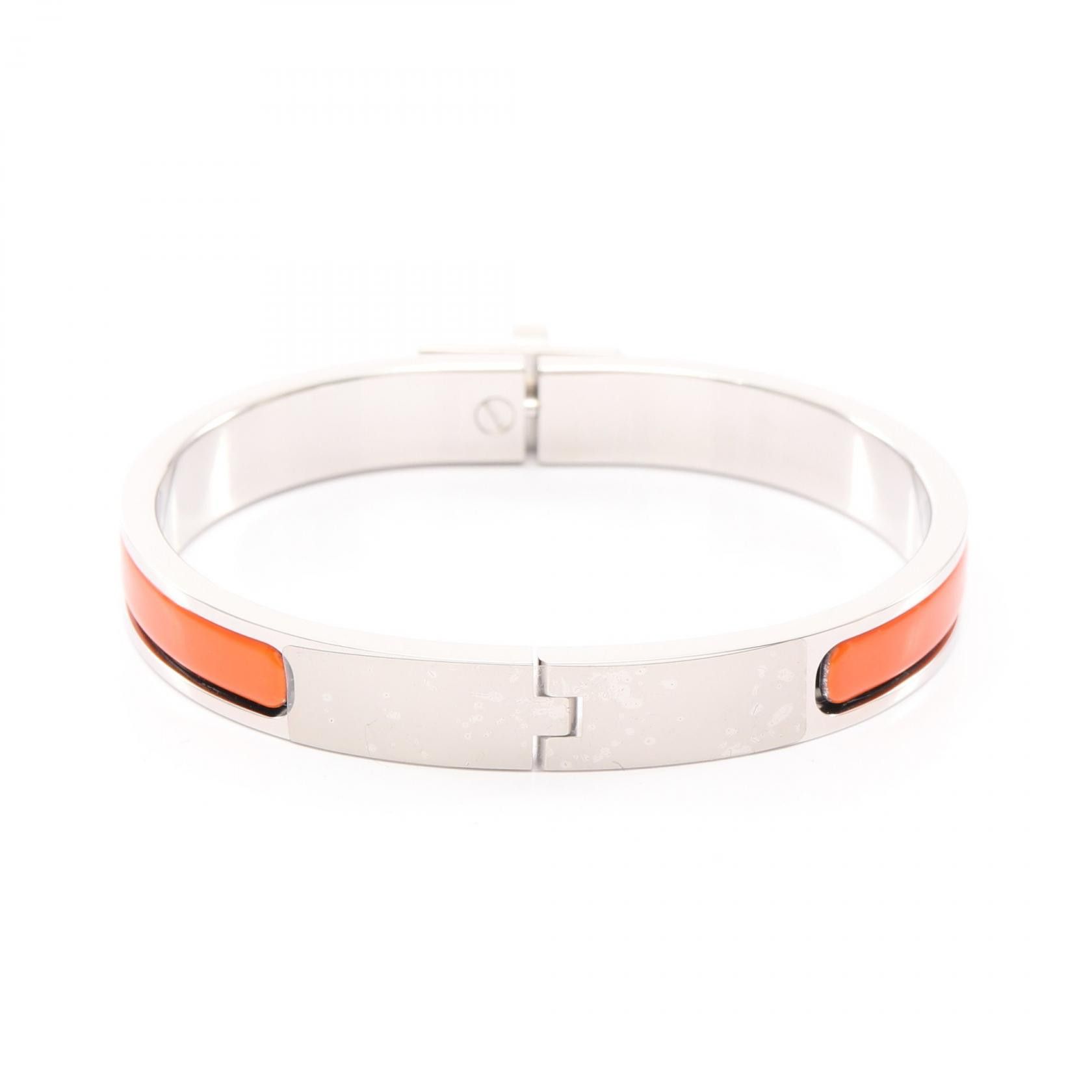Hermes Hermes Hermes Mini Click Kelly Bangle Metal Bangle DUTY FREE for USA Size ONE SIZE - 2 Thumbnail