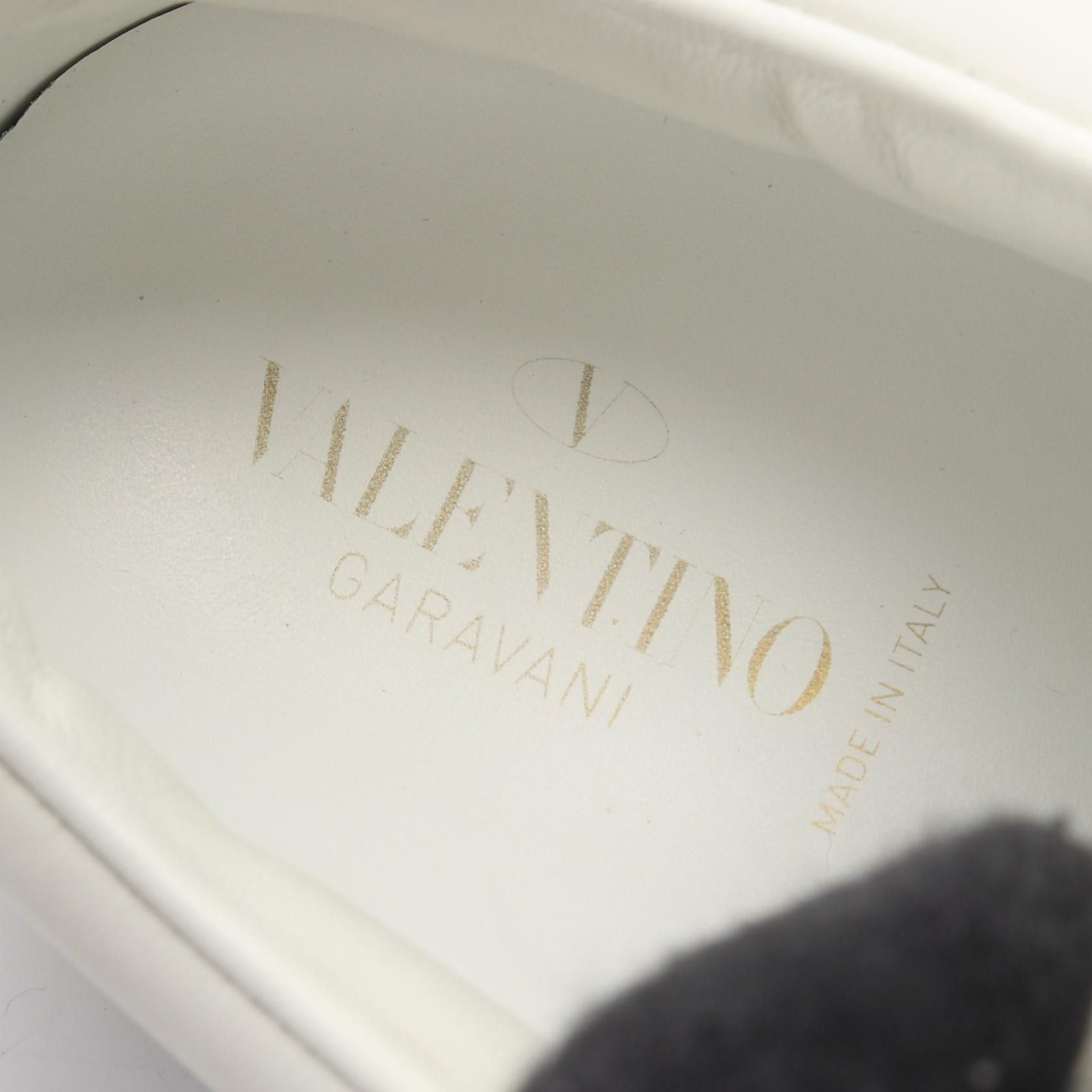Valentino Valentino Valentino Garavani Leather Fur Slip On Leather Shoes NW2S0E11 DUTY FREE for USA Size ONE SIZE - 5 Thumbnail