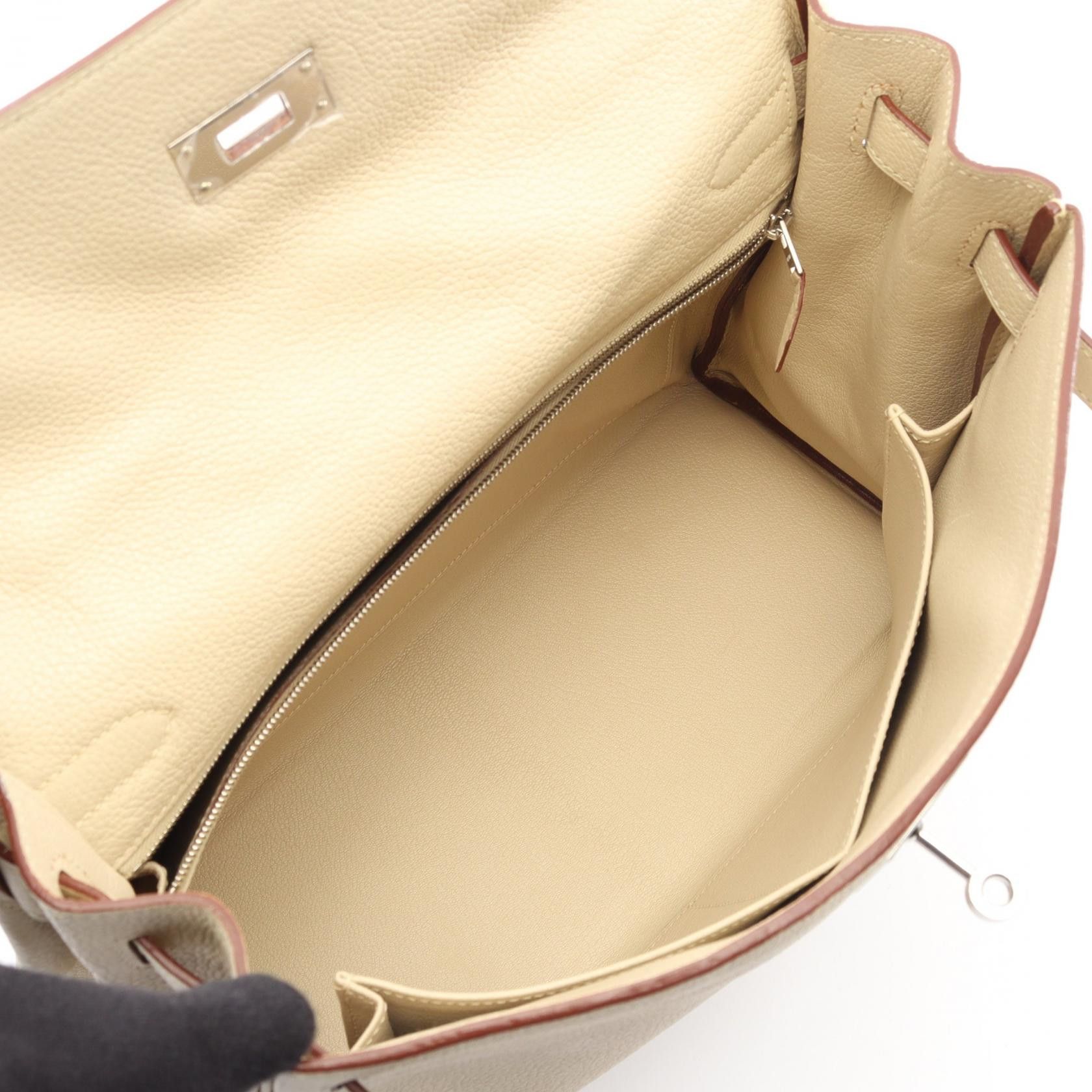 Hermes Hermes Hermes Kelly32 Calfskin Shoulder Bag Leather Handbag K DUTY FREE for USA Size ONE SIZE - 3 Thumbnail