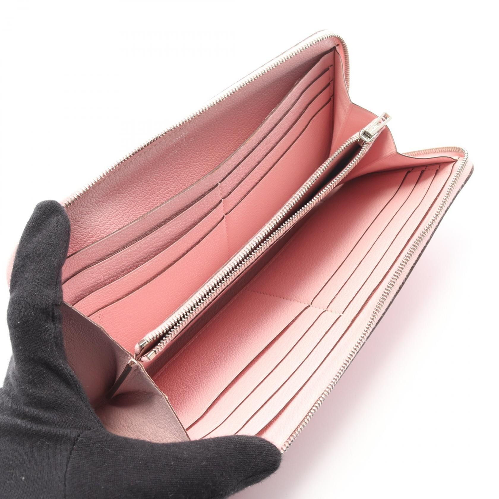 Hermes Hermes Hermes Azap Long Leather Long Wallet Leather Long Wallet T DUTY FREE for USA Size ONE SIZE - 3 Thumbnail
