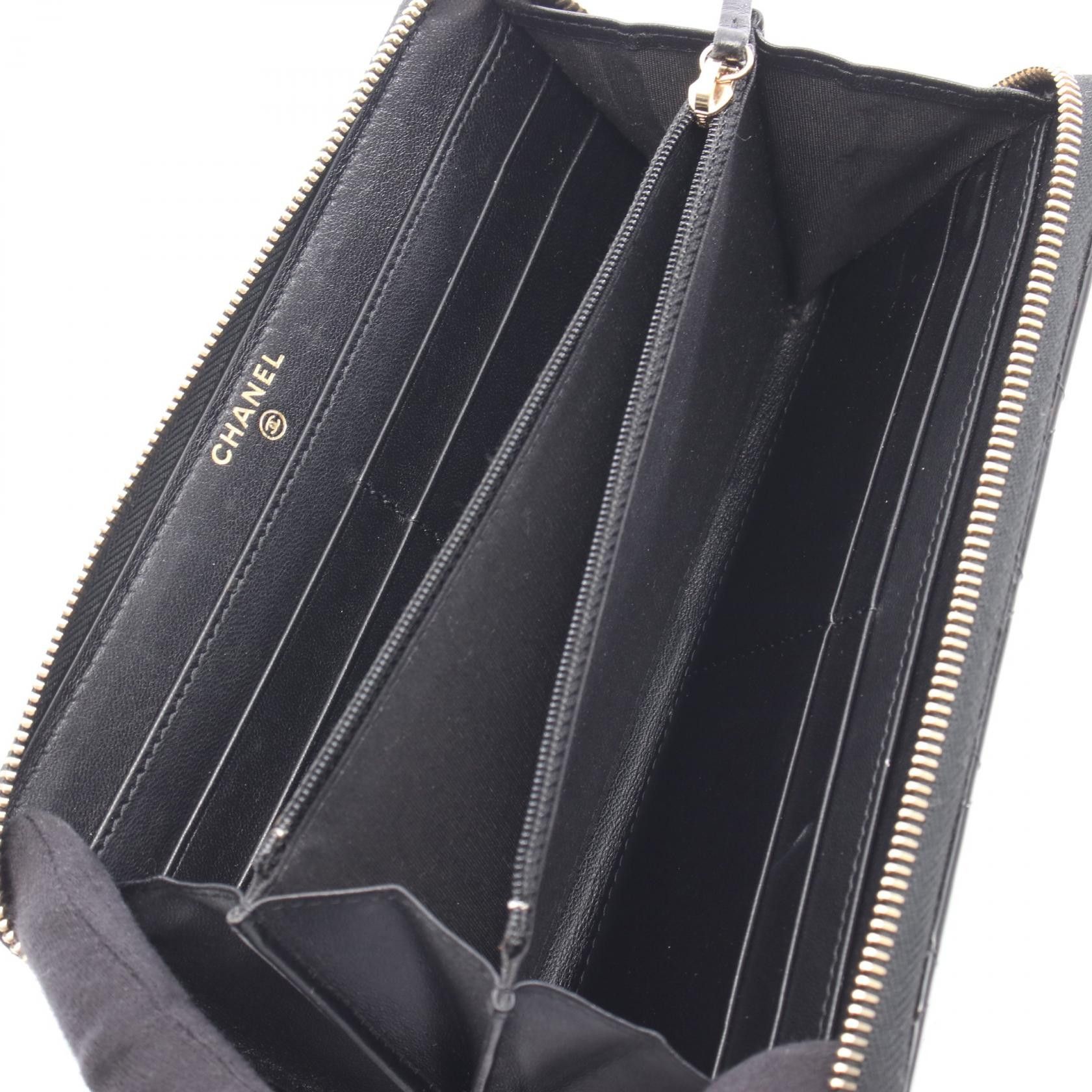 Chanel Chanel Chanel Classic Matelasse Patent Leather Long Wallet Leather Long Wallet AP1594 DUTY FREE for USA Size ONE SIZE - 3 Thumbnail