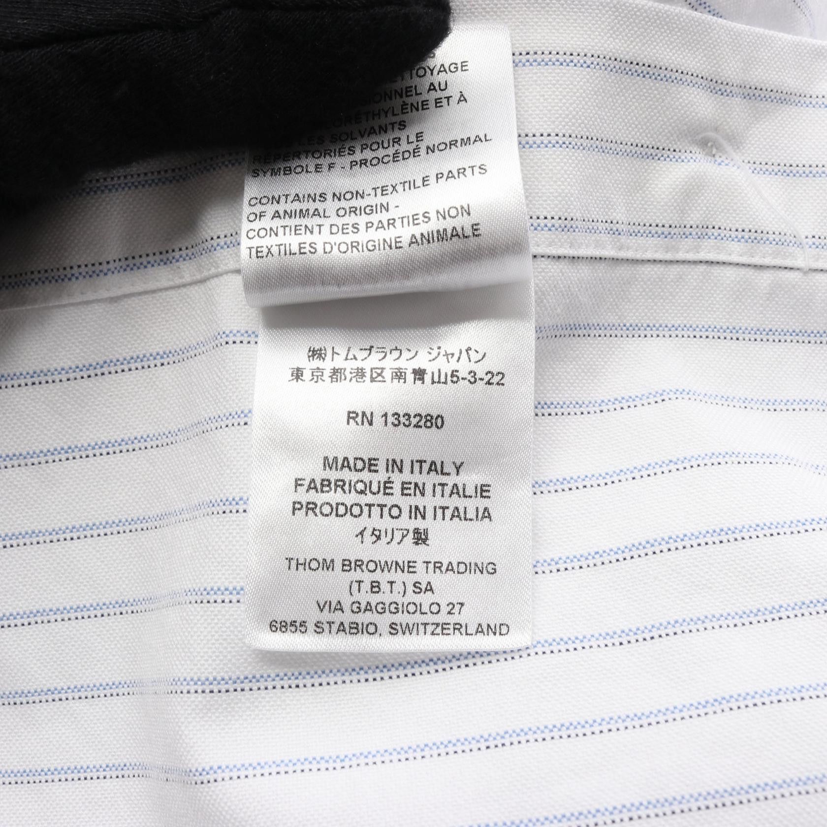 Thom Browne Thom Browne Thom Browne Cotton Top Textile Tops DUTY FREE for USA Size ONE SIZE - 5 Thumbnail