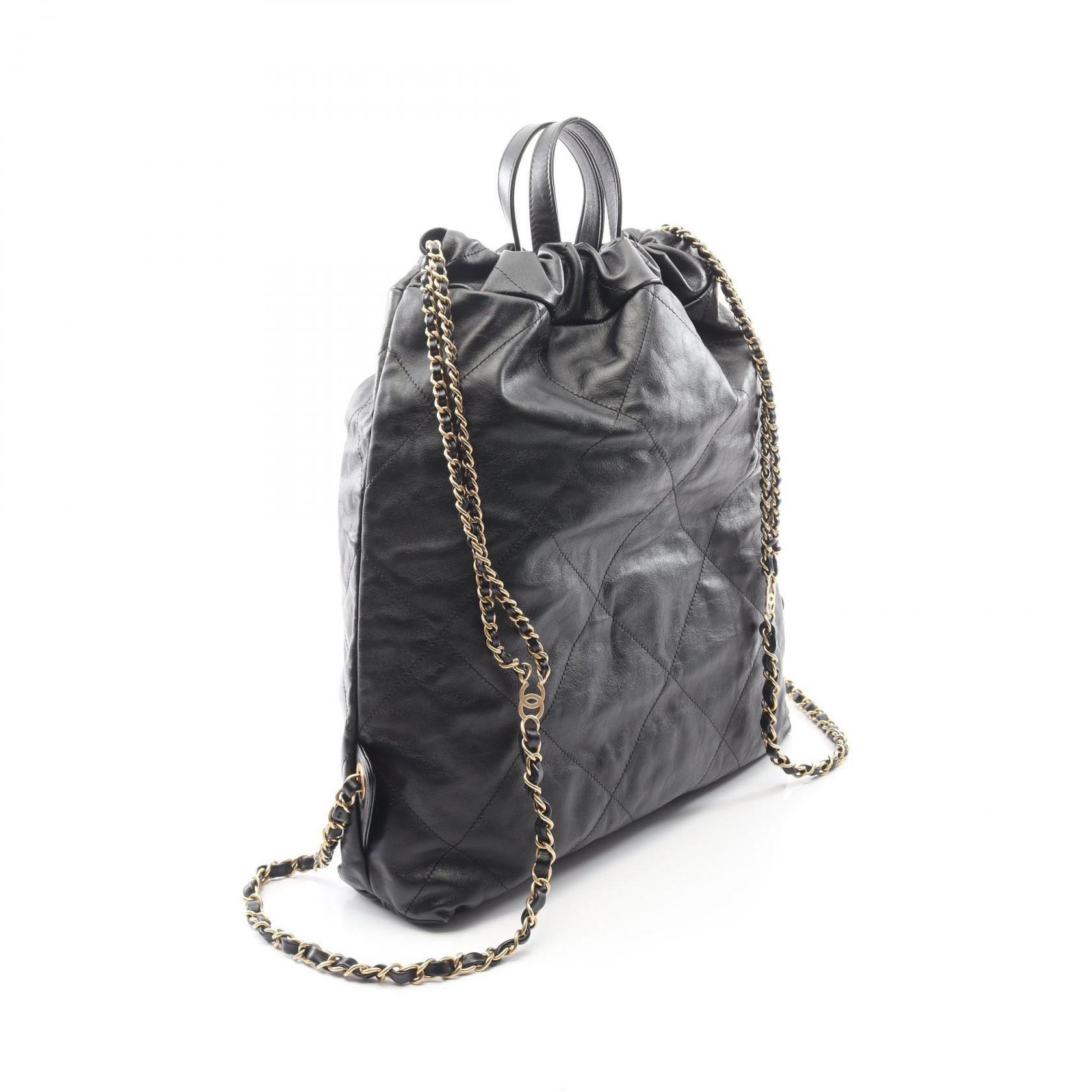 Chanel Chanel Chanel Chanel 22 Leather Backpack Leather Backpack AS3313 DUTY FREE for USA Size ONE SIZE - 2 Thumbnail