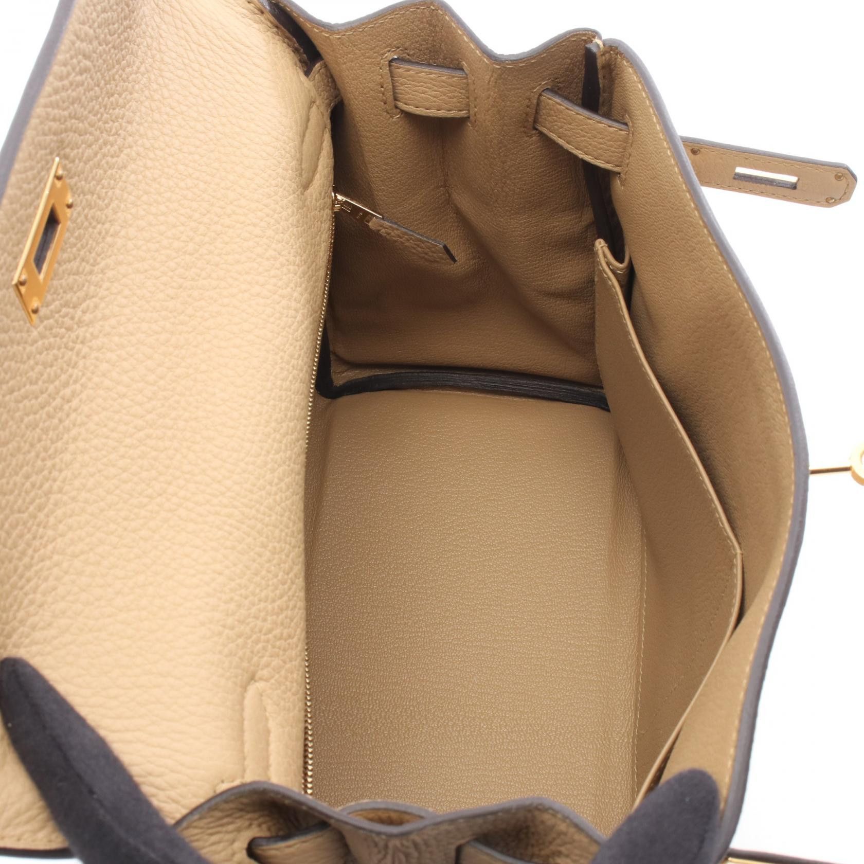 Hermes Hermes Hermes Kelly28 Togo Handbag Leather Handbag K DUTY FREE for USA Size ONE SIZE - 3 Thumbnail