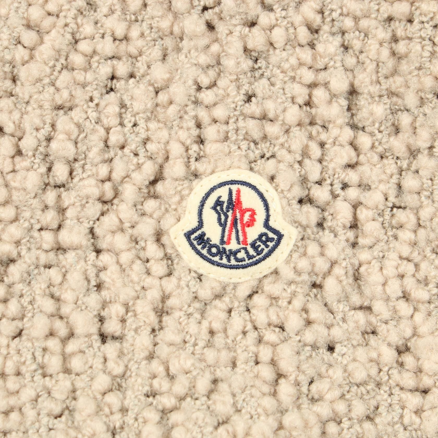 Moncler Moncler Moncler knit panel wool nylon acrylic hoodie jacket Textile Outerwear DUTY FREE for USA Size ONE SIZE - 6 Thumbnail