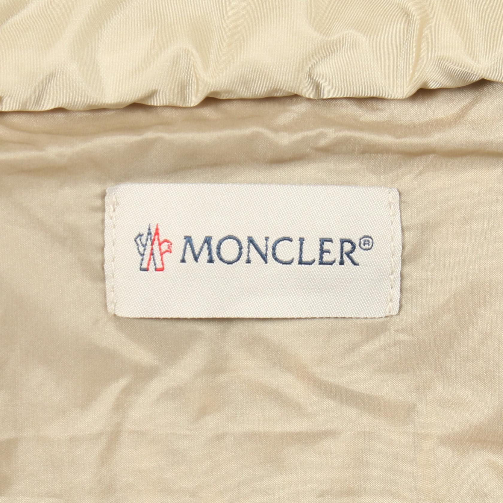 Moncler Moncler Moncler knit panel wool nylon acrylic hoodie jacket Textile Outerwear DUTY FREE for USA Size ONE SIZE - 3 Thumbnail