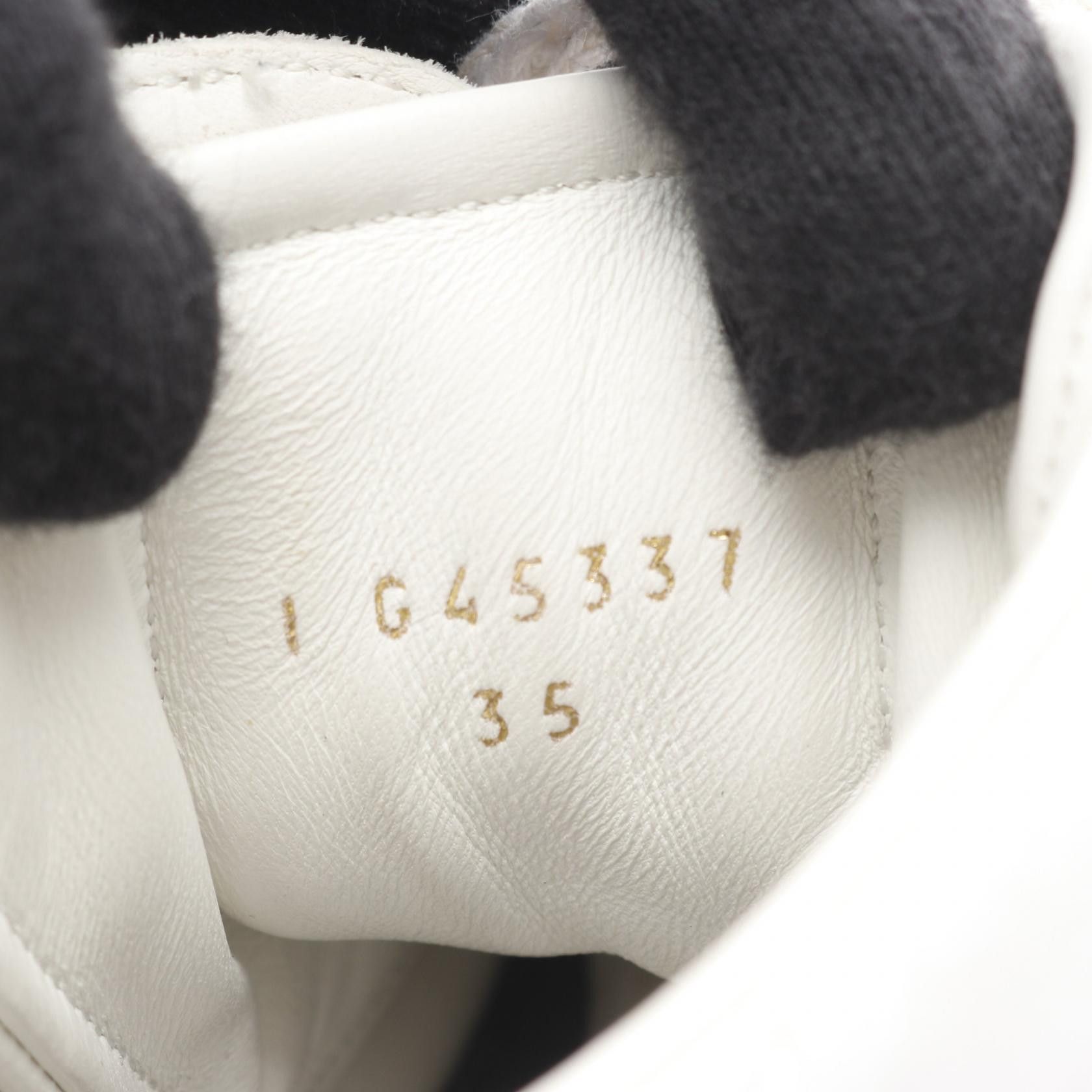 Chanel Chanel Chanel Leather Fabric Sneakers Leather Shoes DUTY FREE for USA Size ONE SIZE - 7 Thumbnail