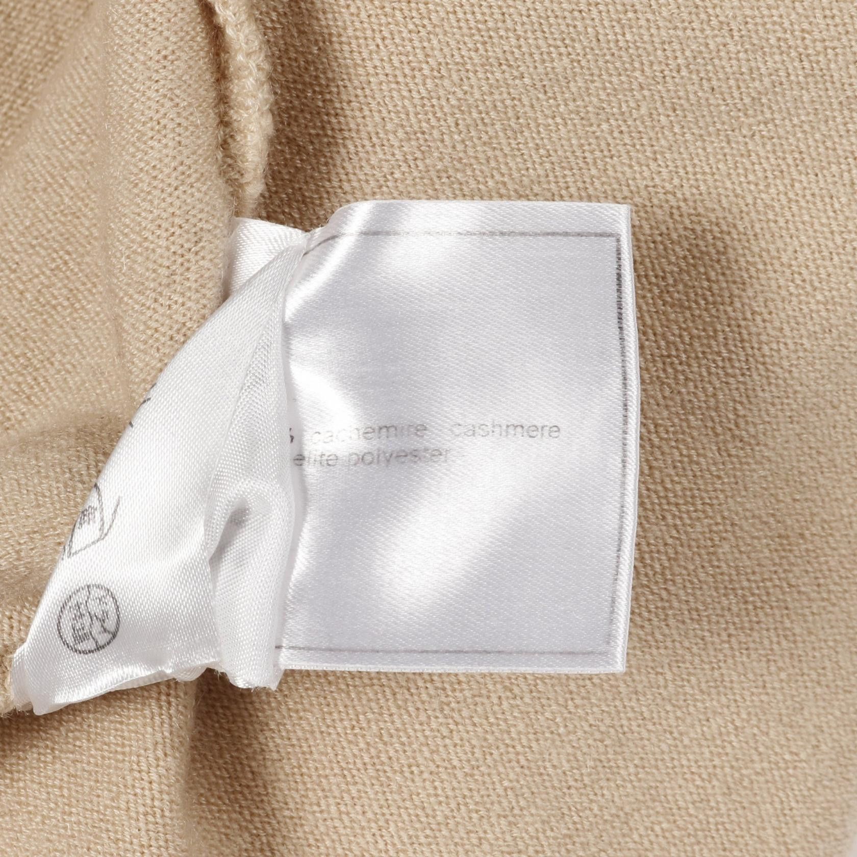 Chanel Chanel Chanel Cashmere Knit Top Textile Tops M2634 DUTY FREE for USA Size ONE SIZE - 4 Thumbnail