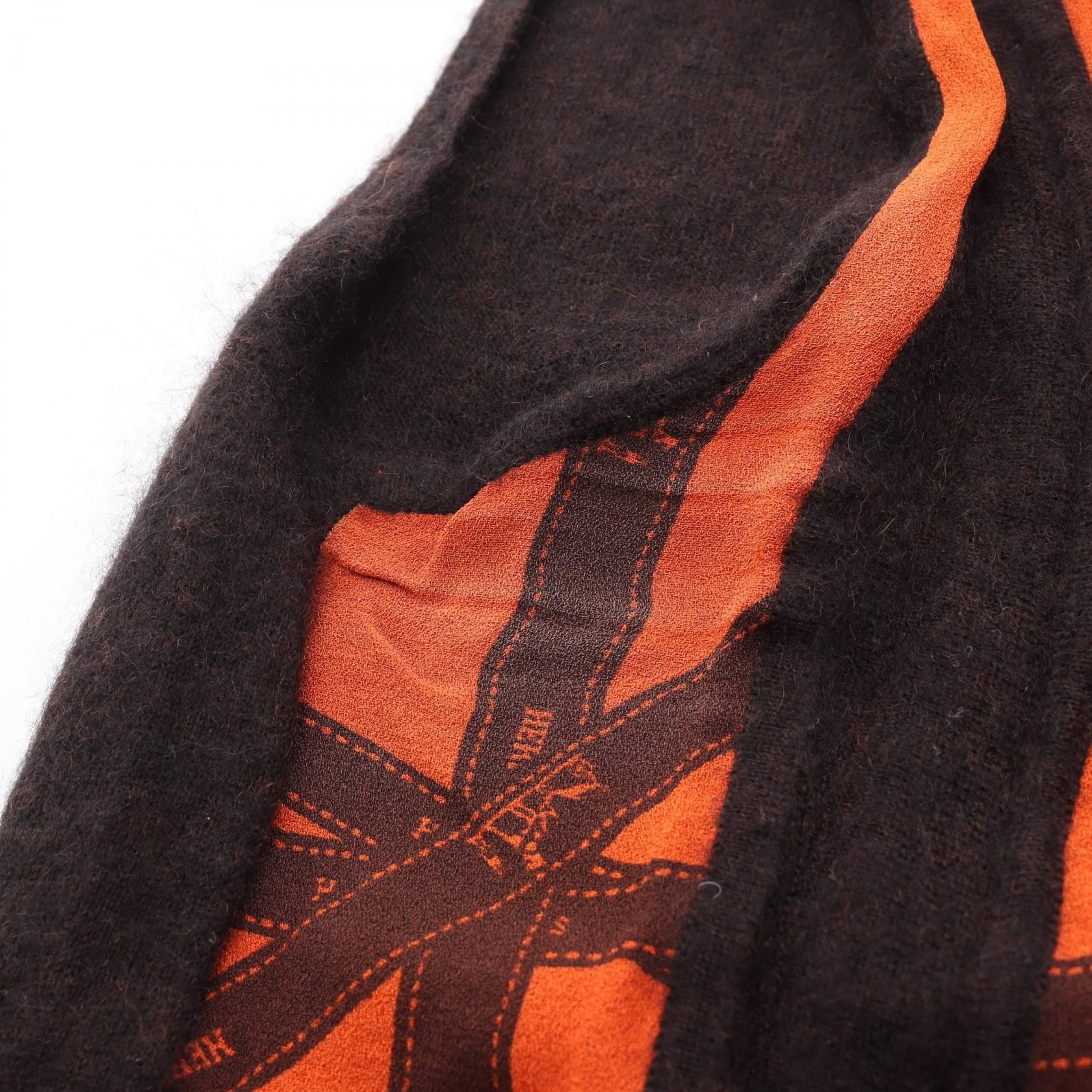 Hermes Hermes Hermes Bolduc Ribbon Silk Cashmere Knit Top Textile Tops DUTY FREE for USA Size ONE SIZE - 7 Thumbnail