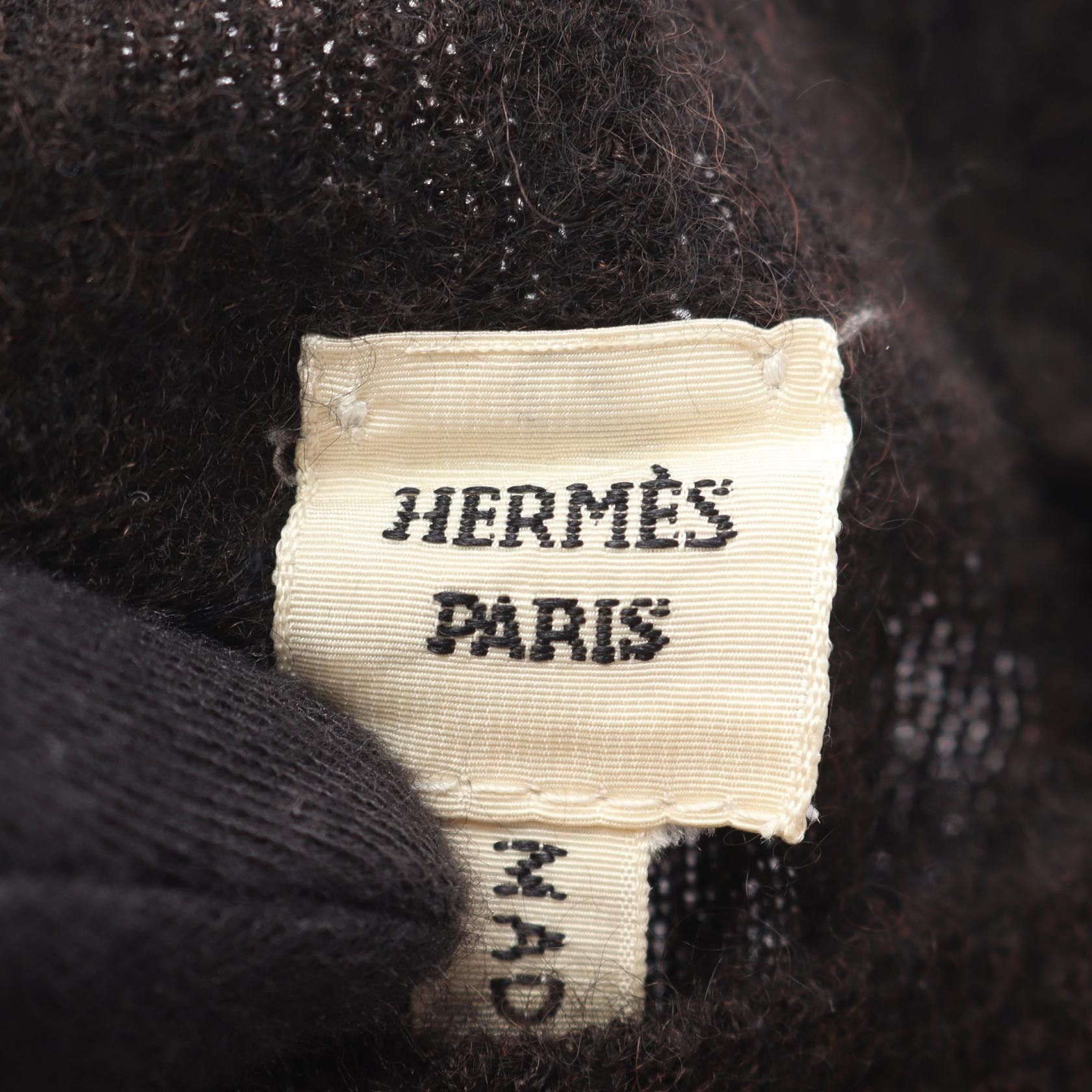 Hermes Hermes Hermes Bolduc Ribbon Silk Cashmere Knit Top Textile Tops DUTY FREE for USA Size ONE SIZE - 3 Thumbnail