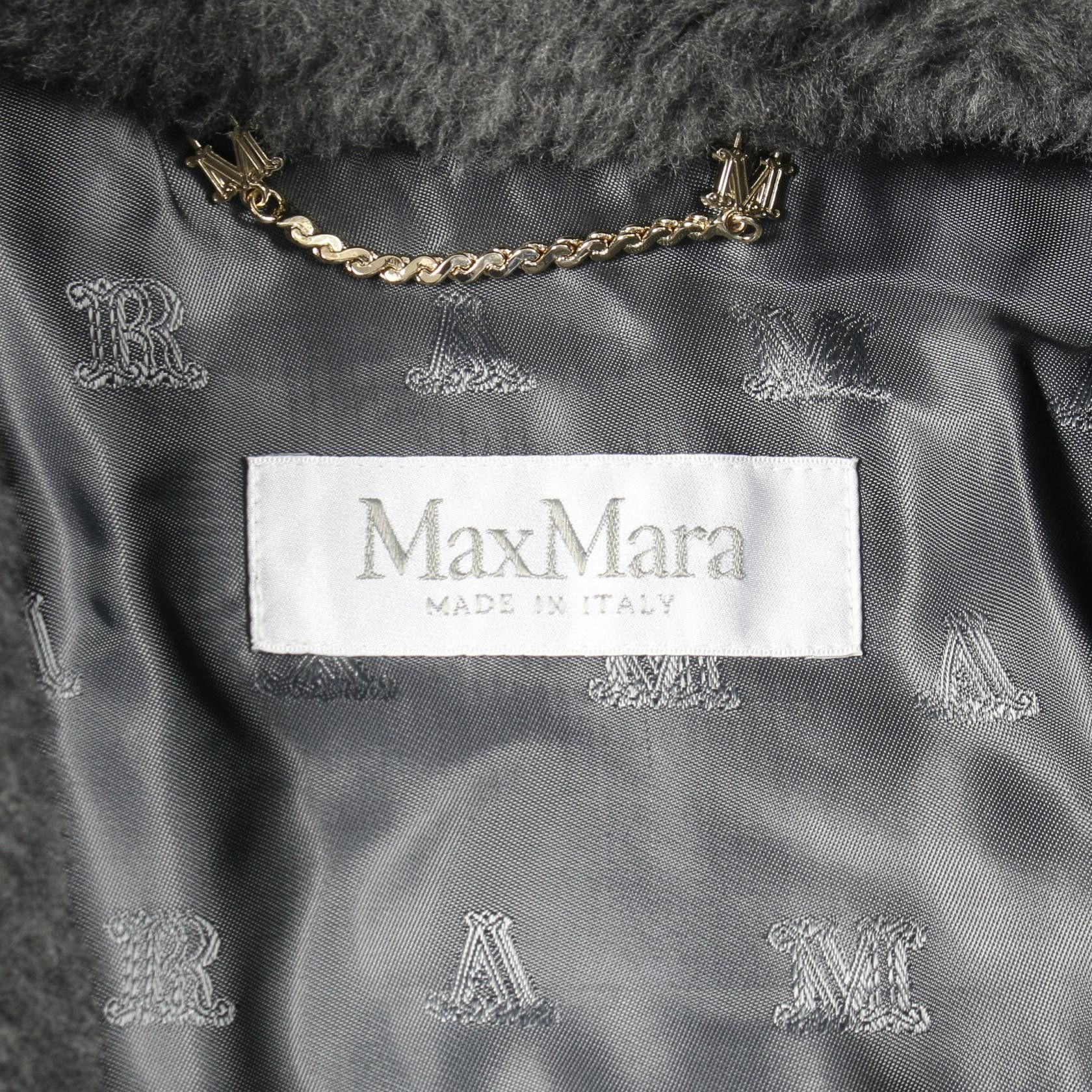 Max Mara Max Mara Max Mara Teddy Bear wool silk alpaca cape coat Textile Outerwear DUTY FREE for USA Size ONE SIZE - 3 Thumbnail