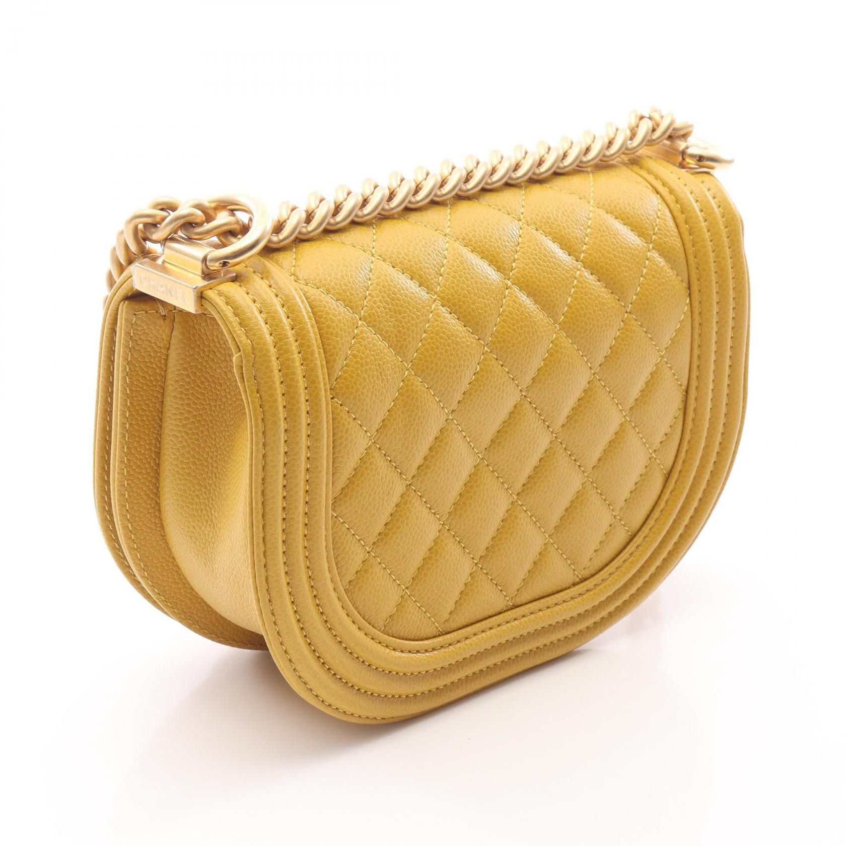 Chanel Chanel Chanel Boy Chanel Small Caviar Skin Shoulder Bag Leather Shoulder Bag AS3350 DUTY FREE for USA Size ONE SIZE - 2 Thumbnail