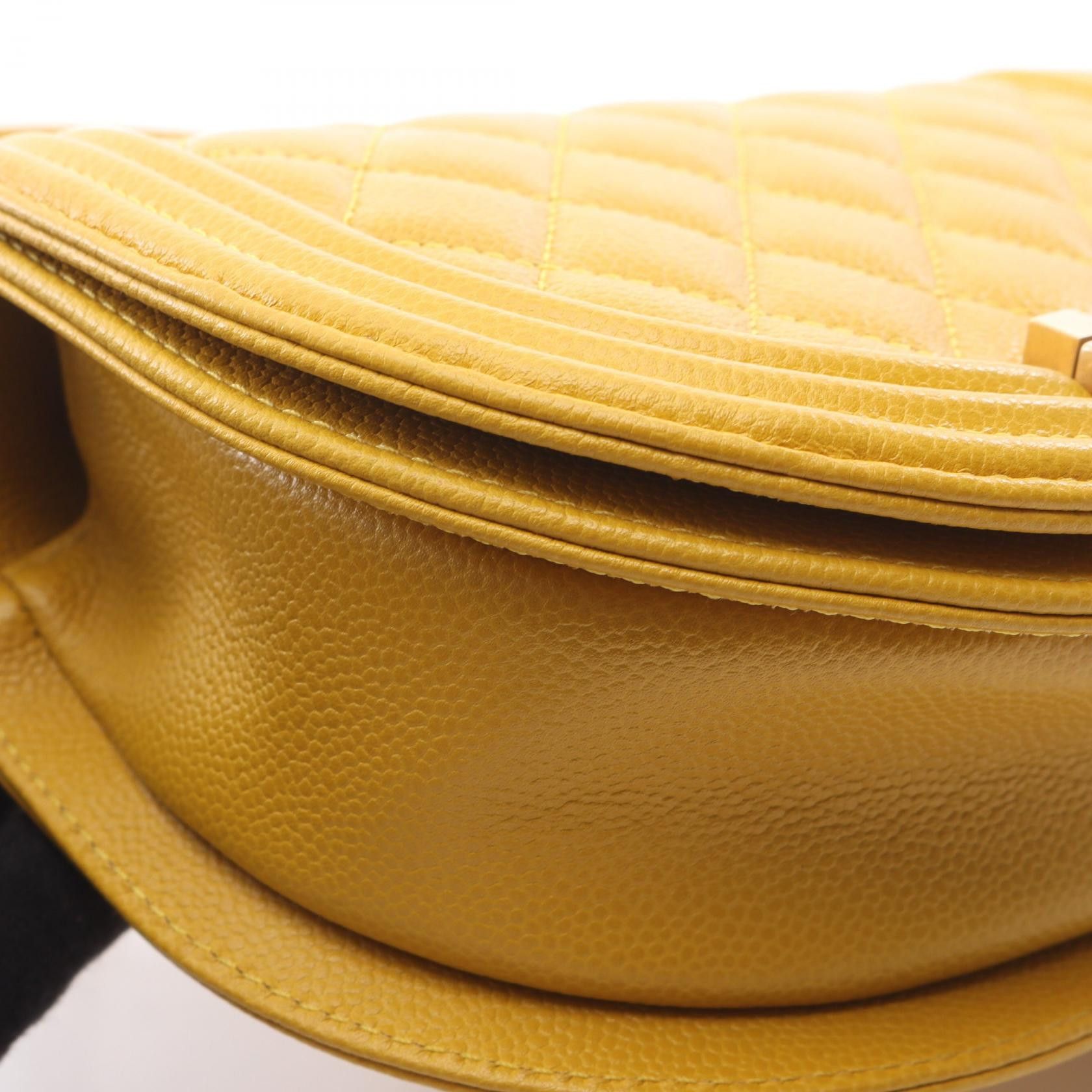 Chanel Chanel Chanel Boy Chanel Small Caviar Skin Shoulder Bag Leather Shoulder Bag AS3350 DUTY FREE for USA Size ONE SIZE - 8 Thumbnail