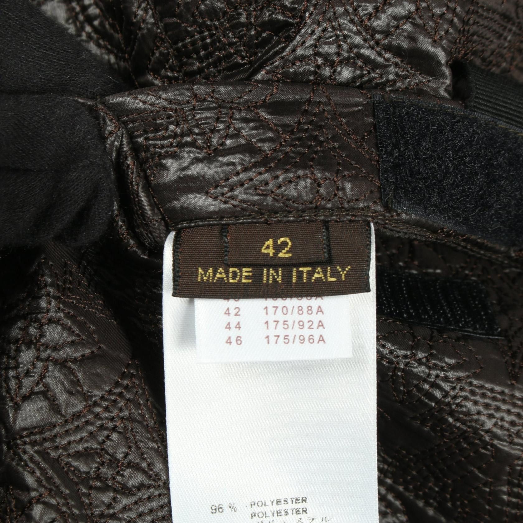 Louis Vuitton Louis Vuitton Louis Vuitton Monogram Nylon Polyester Jacket Textile Outerwear RW102W DUTY FREE for USA Size ONE SIZE - 8 Thumbnail