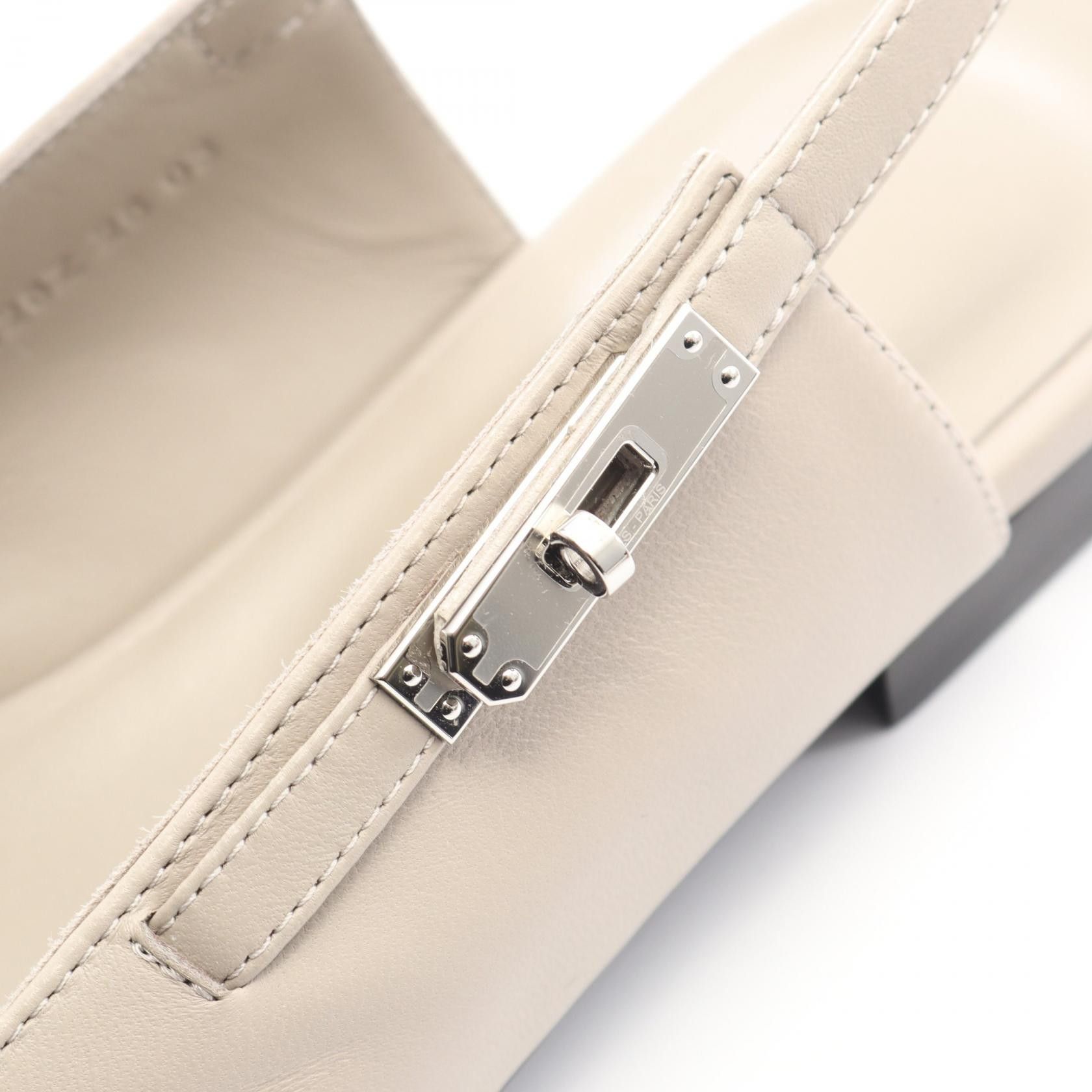 Hermes Hermes Hermes RINGBACK LOVELY Leather Pumps Leather Shoes DUTY FREE for USA Size ONE SIZE - 7 Thumbnail