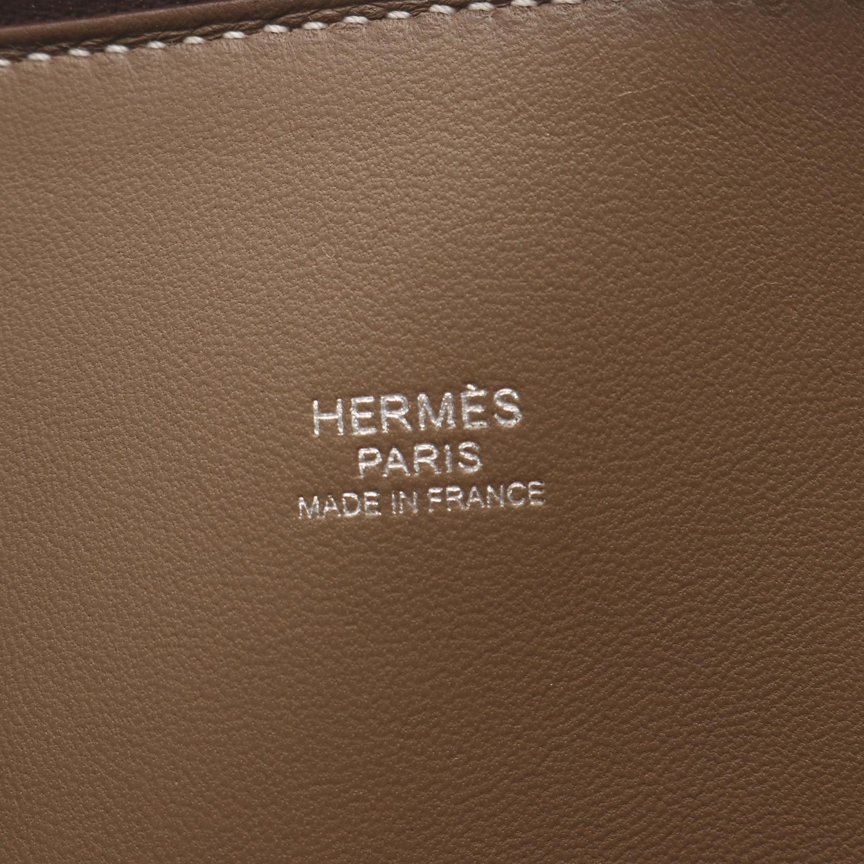 Hermes Hermes Hermes Bolide31 Calfskin Handbag Leather Handbag T DUTY FREE for USA Size ONE SIZE - 4 Thumbnail
