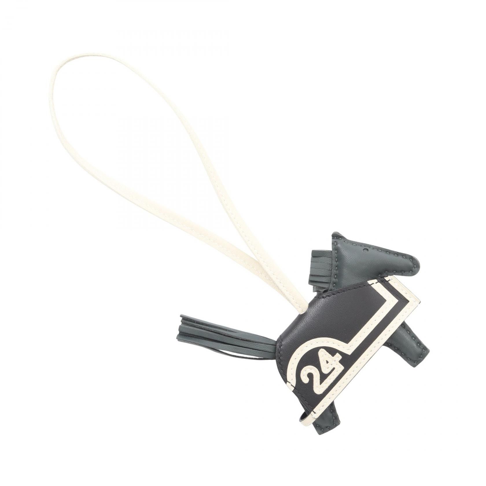Hermes Hermes Hermes Rodeo PM Rodeo Cool Agneau Milo Swift Leather Charm Leather Charm K DUTY FREE for USA Size ONE SIZE - 2 Thumbnail