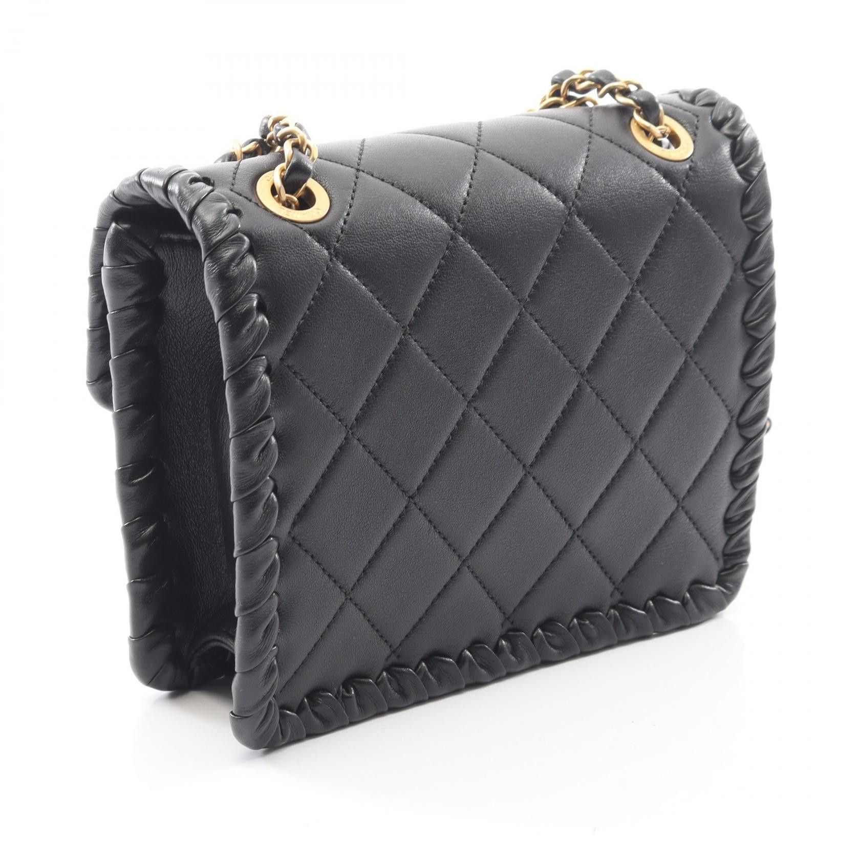 Chanel Chanel Chanel Matelasse Lambskin Shoulder Bag Leather Shoulder Bag AS2496 DUTY FREE for USA Size ONE SIZE - 2 Thumbnail