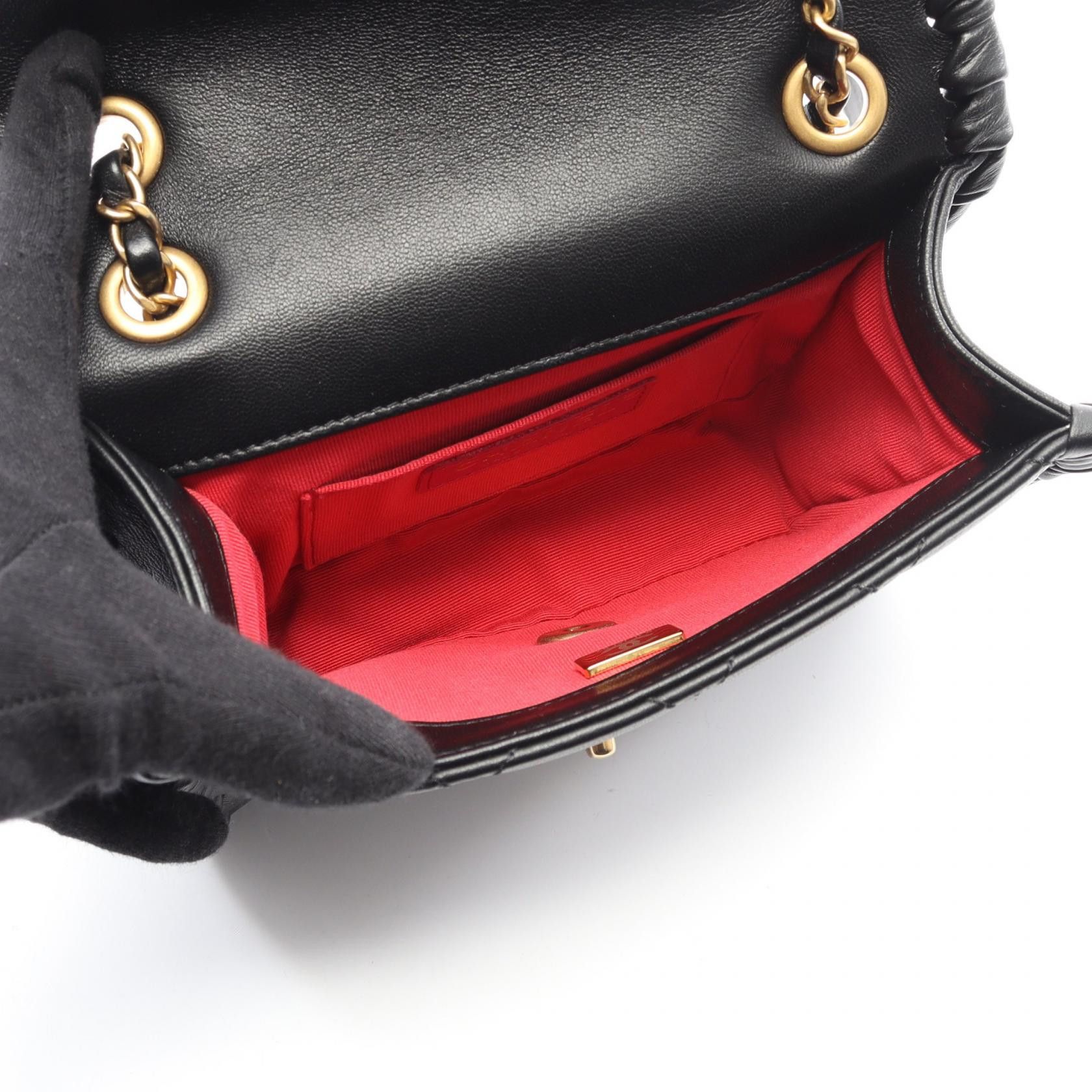 Chanel Chanel Chanel Matelasse Lambskin Shoulder Bag Leather Shoulder Bag AS2496 DUTY FREE for USA Size ONE SIZE - 3 Thumbnail