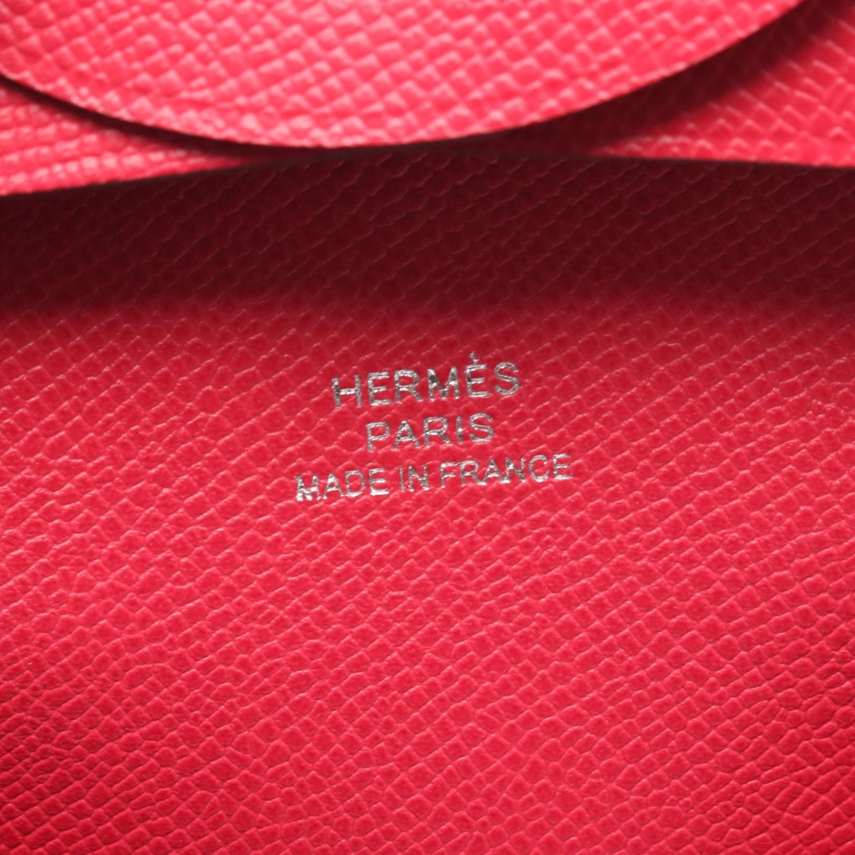 Hermes Hermes Hermes Bastia Leather Coin Case Leather Coin Case W (2024) DUTY FREE for USA Size ONE SIZE - 4 Thumbnail
