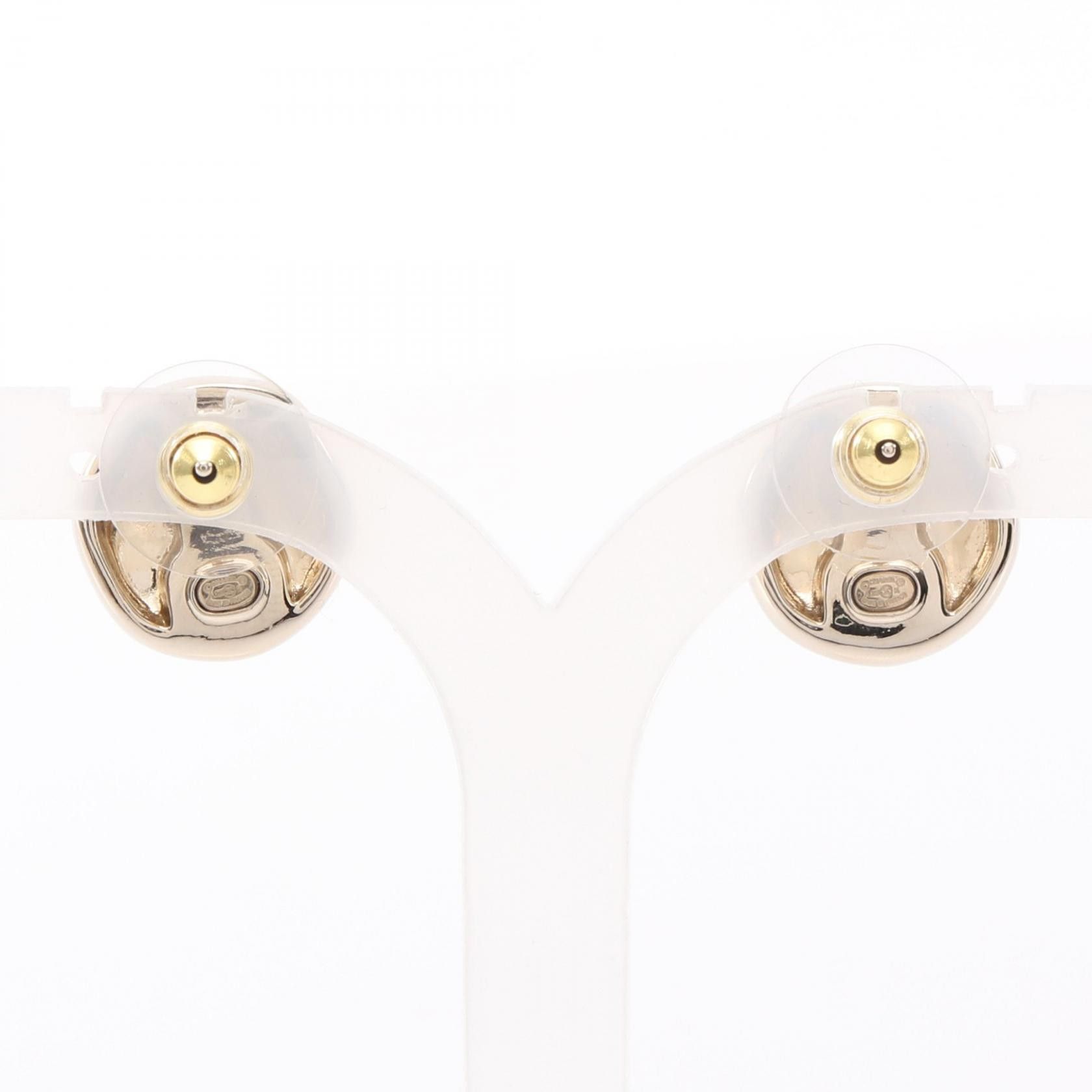 Chanel Chanel Chanel Coco Mark Earrings Metal Earrings DUTY FREE for USA Size ONE SIZE - 2 Thumbnail