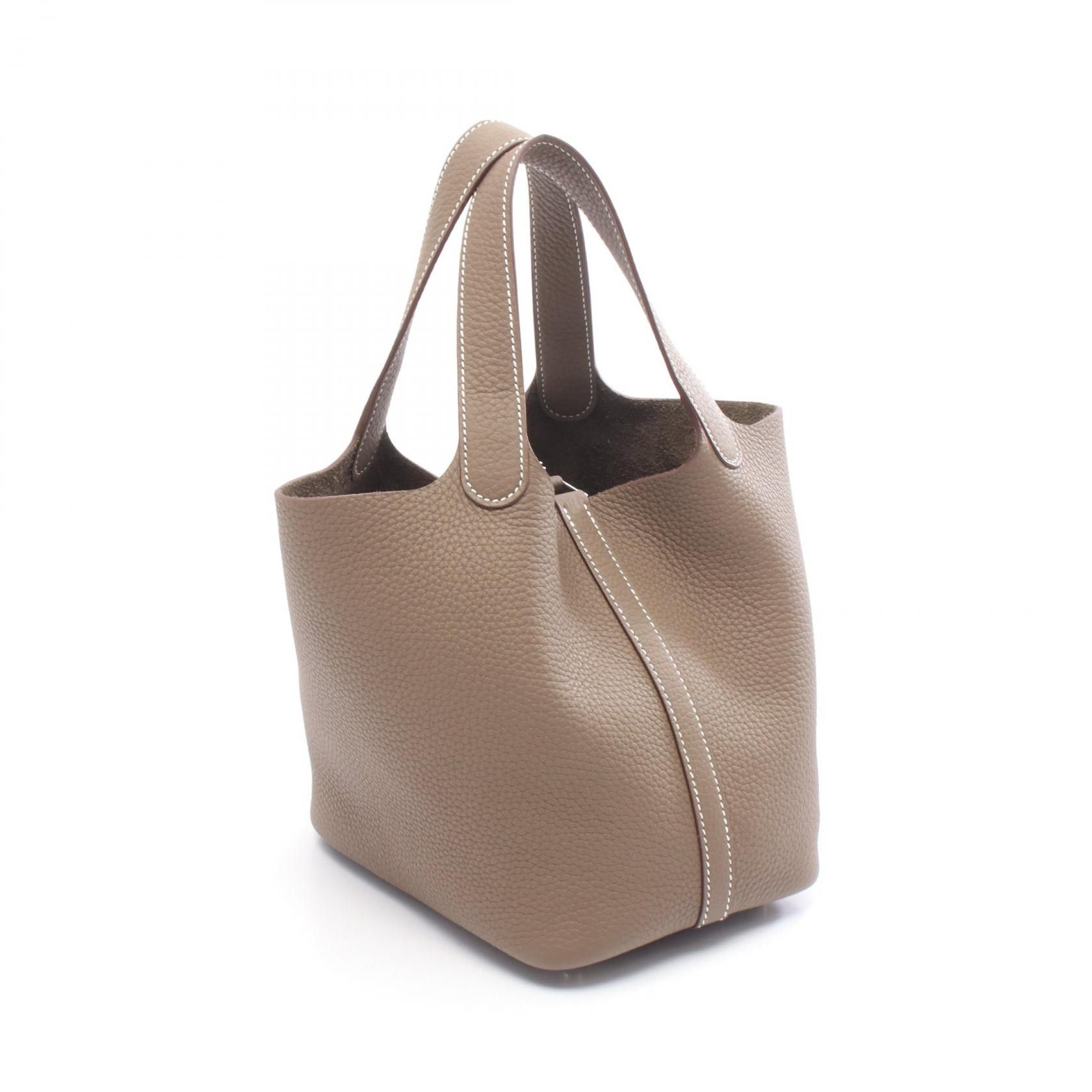 Hermes Hermes Hermes Picotin Lock PM Calfskin Handbag Leather Handbag K DUTY FREE for USA Size ONE SIZE - 2 Thumbnail