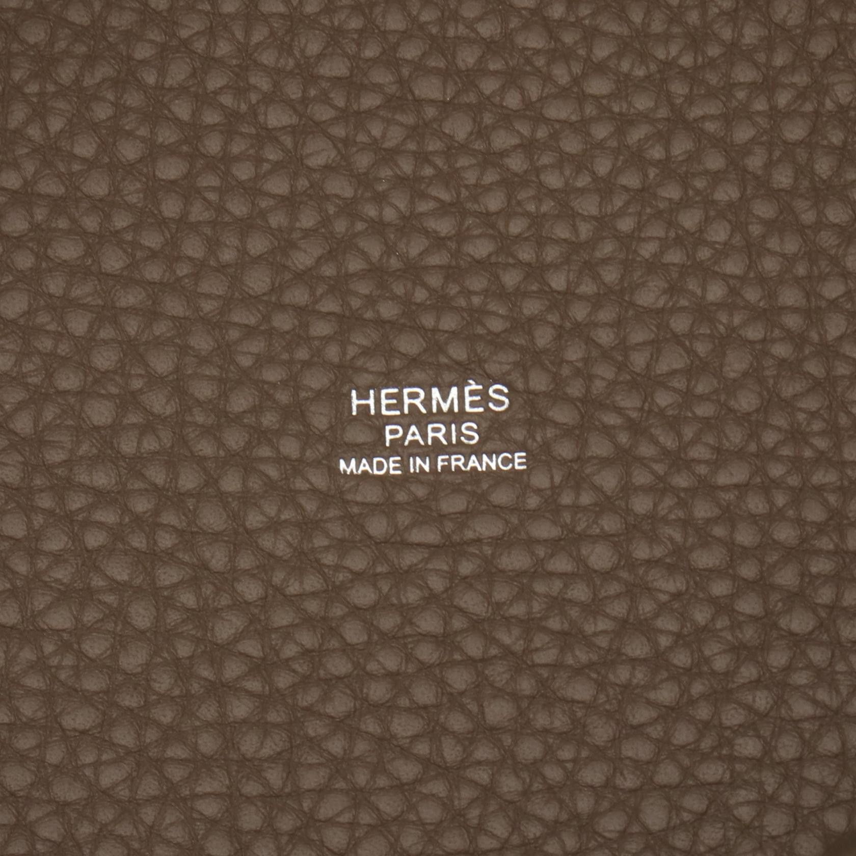 Hermes Hermes Hermes Picotin Lock PM Calfskin Handbag Leather Handbag K DUTY FREE for USA Size ONE SIZE - 4 Thumbnail