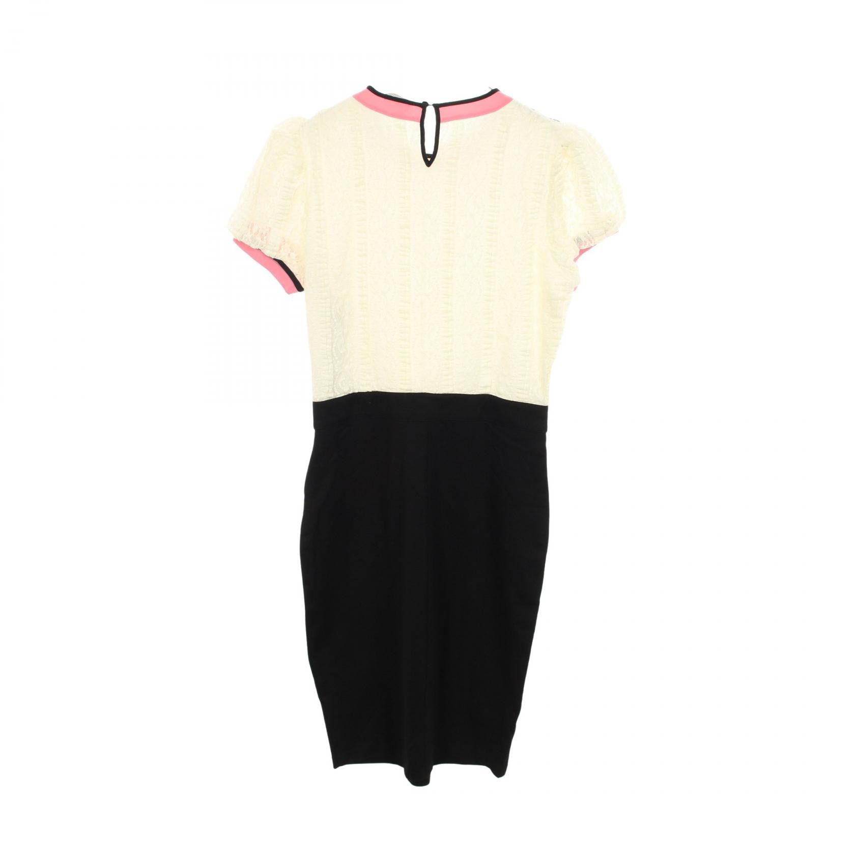 Other Other RED VALENTINO Lace Panel Rayon Dress Textile Dresses DUTY FREE for USA Size ONE SIZE - 2 Thumbnail