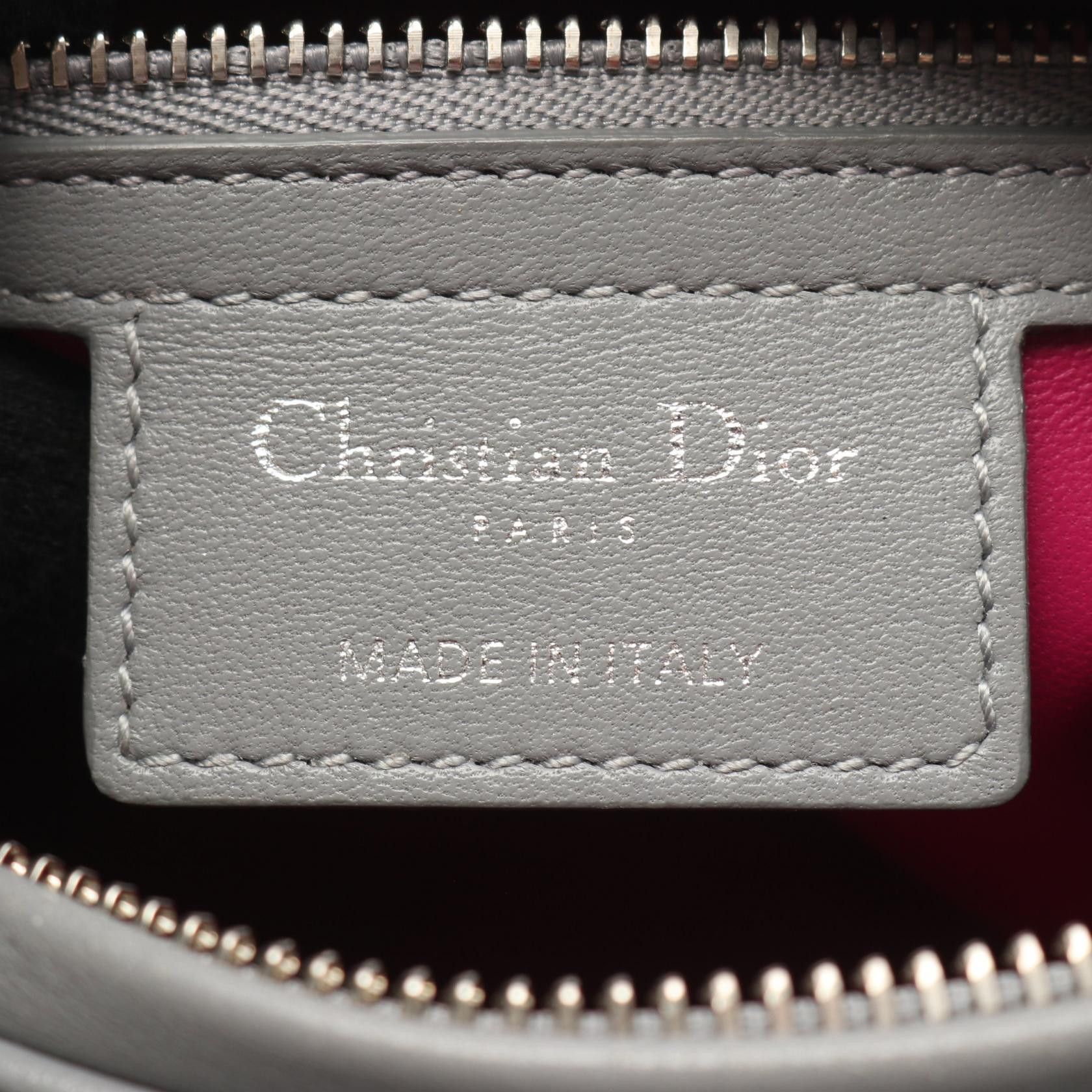 Dior Dior Dior LADY DIOR Leather Handbag Leather Handbag DUTY FREE for USA Size ONE SIZE - 4 Thumbnail