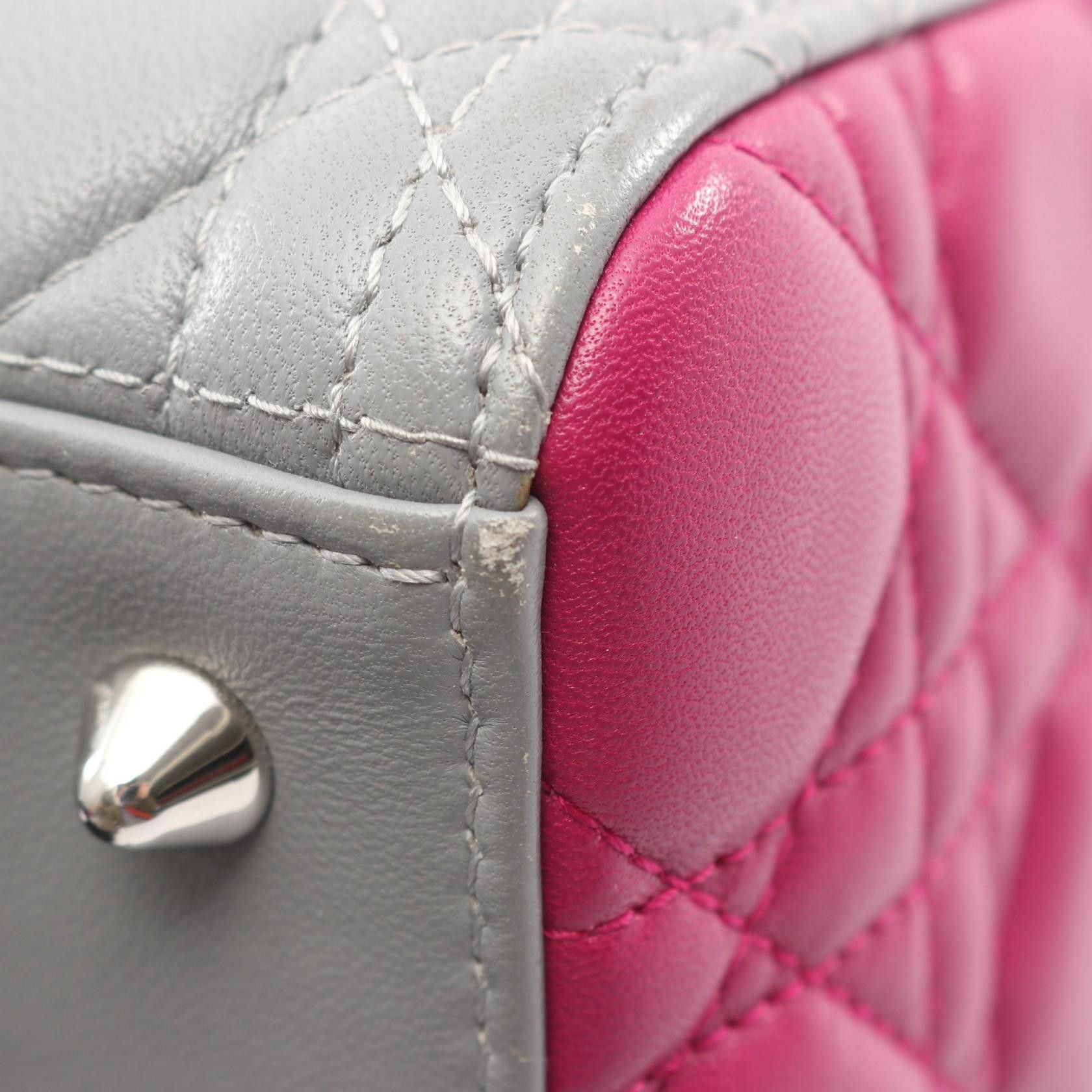 Dior Dior Dior LADY DIOR Leather Handbag Leather Handbag DUTY FREE for USA Size ONE SIZE - 5 Thumbnail