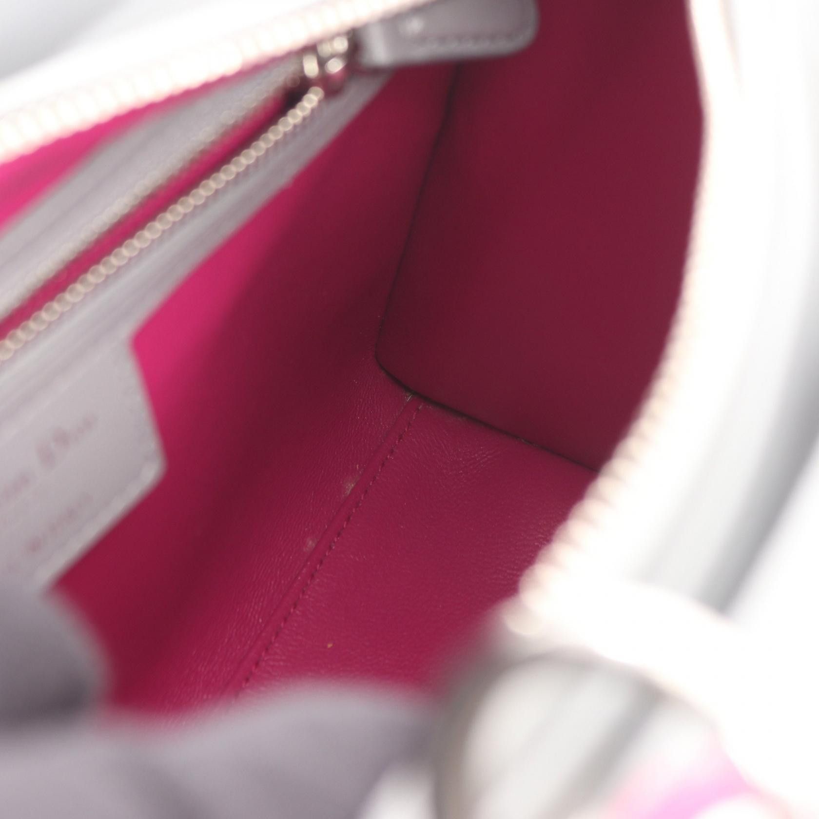 Dior Dior Dior LADY DIOR Leather Handbag Leather Handbag DUTY FREE for USA Size ONE SIZE - 8 Thumbnail