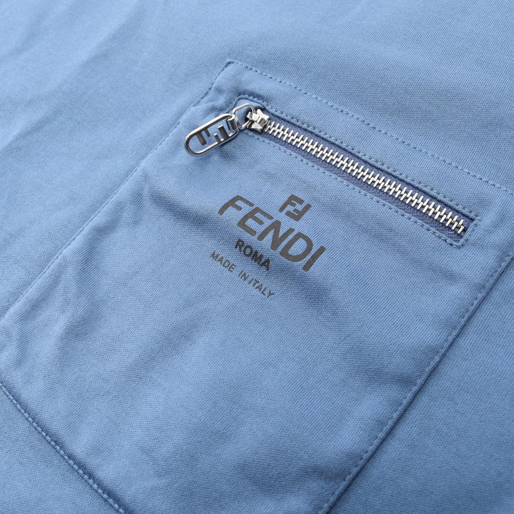 Fendi Fendi Fendi Cotton T shirt Textile T-Shirts FY0936ARYRF0QB0 DUTY FREE for USA Size ONE SIZE - 5 Thumbnail