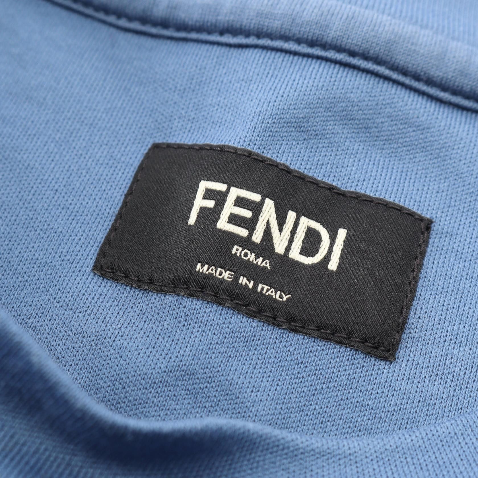 Fendi Fendi Fendi Cotton T shirt Textile T-Shirts FY0936ARYRF0QB0 DUTY FREE for USA Size ONE SIZE - 3 Thumbnail