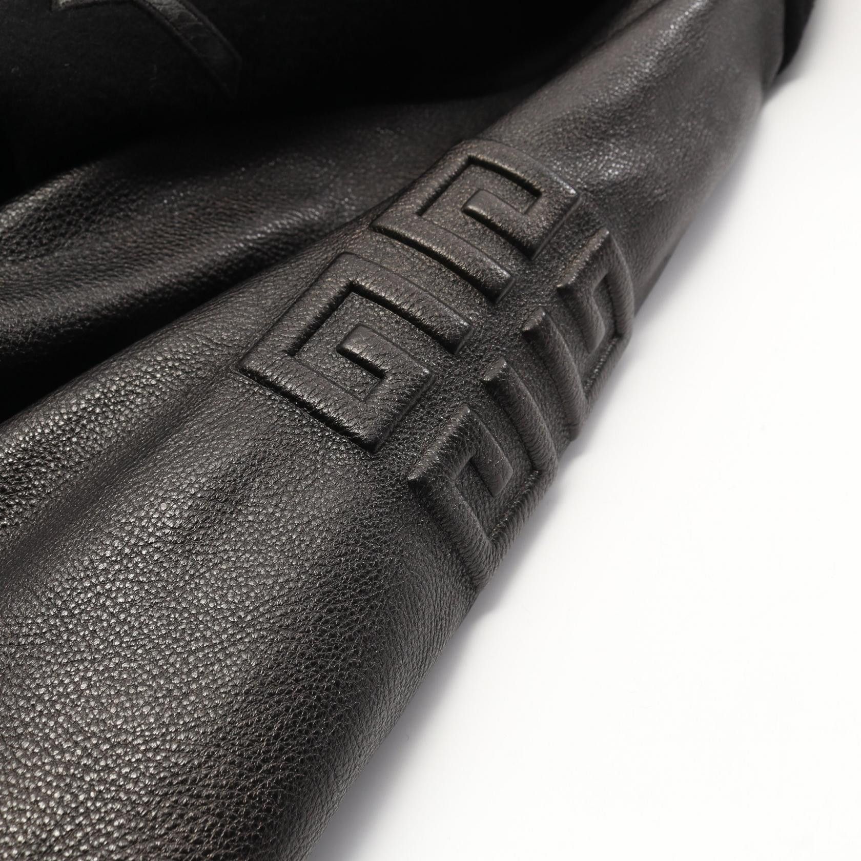 Givenchy Givenchy Givenchy Varsity Leather Wool Jacket Leather Outerwear BM00XX6Y16-001 DUTY FREE for USA Size ONE SIZE - 7 Thumbnail
