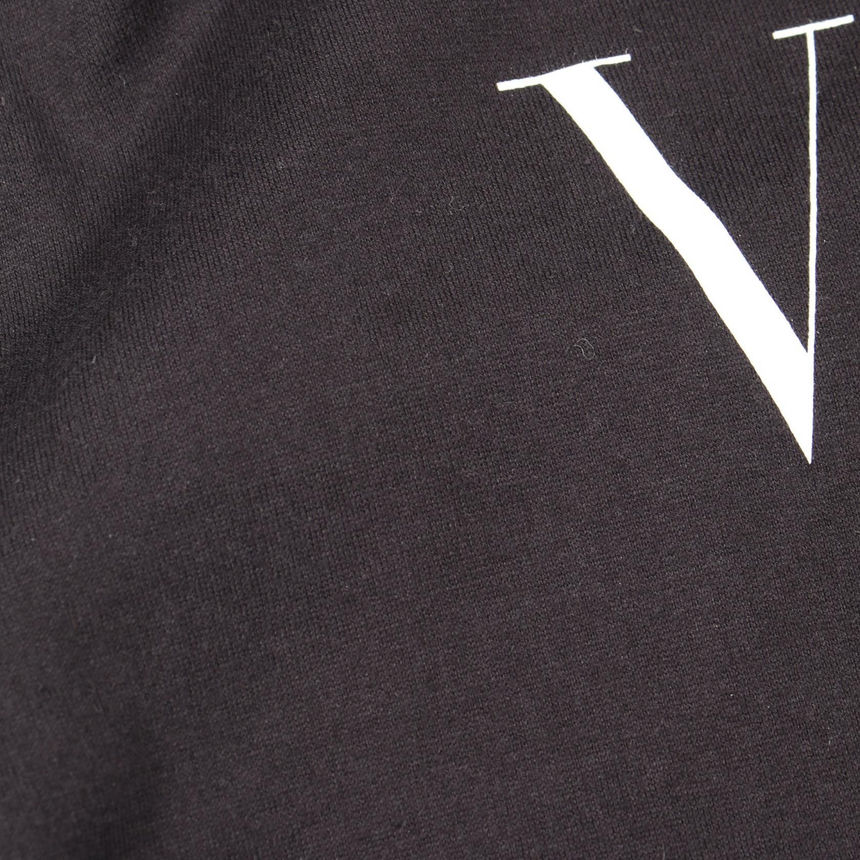 Valentino Valentino Valentino VLTN Logo Cotton Hoodie Textile Sweatshirts & Hoodies DUTY FREE for USA Size ONE SIZE - 6 Thumbnail