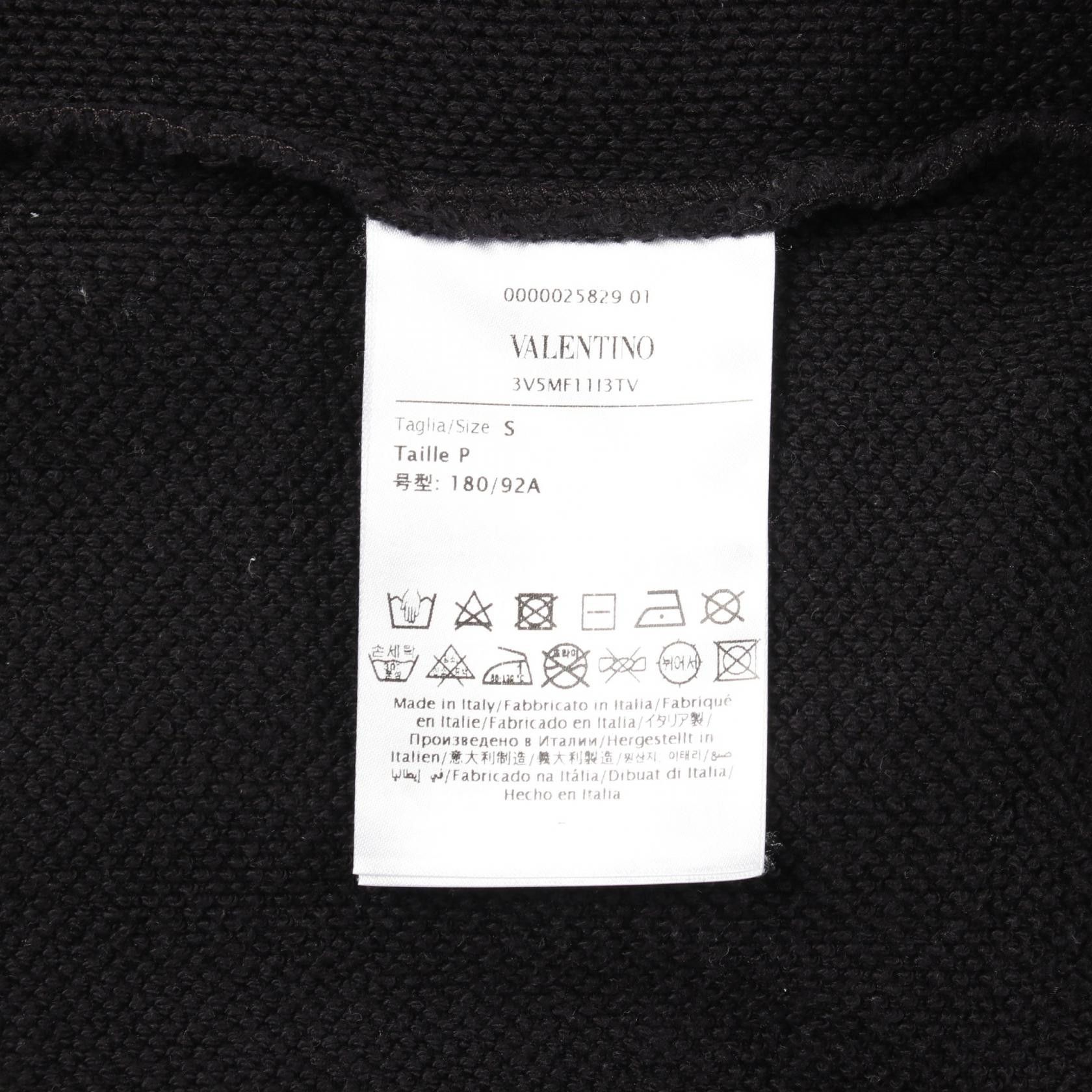 Valentino Valentino Valentino VLTN Logo Cotton Hoodie Textile Sweatshirts & Hoodies DUTY FREE for USA Size ONE SIZE - 5 Thumbnail