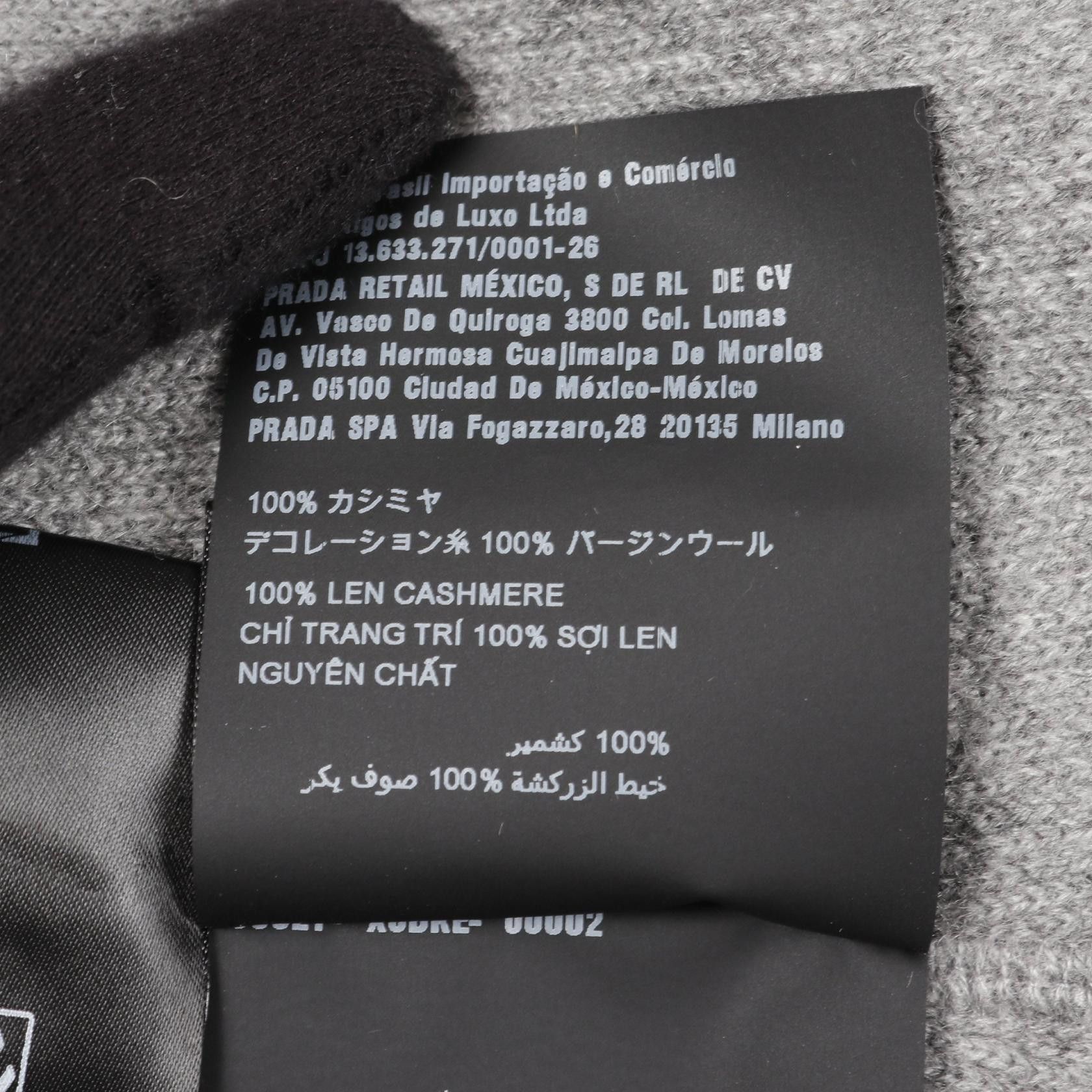 Prada Prada Prada Cashmere Pants Textile Pants DUTY FREE for USA Size ONE SIZE - 4 Thumbnail