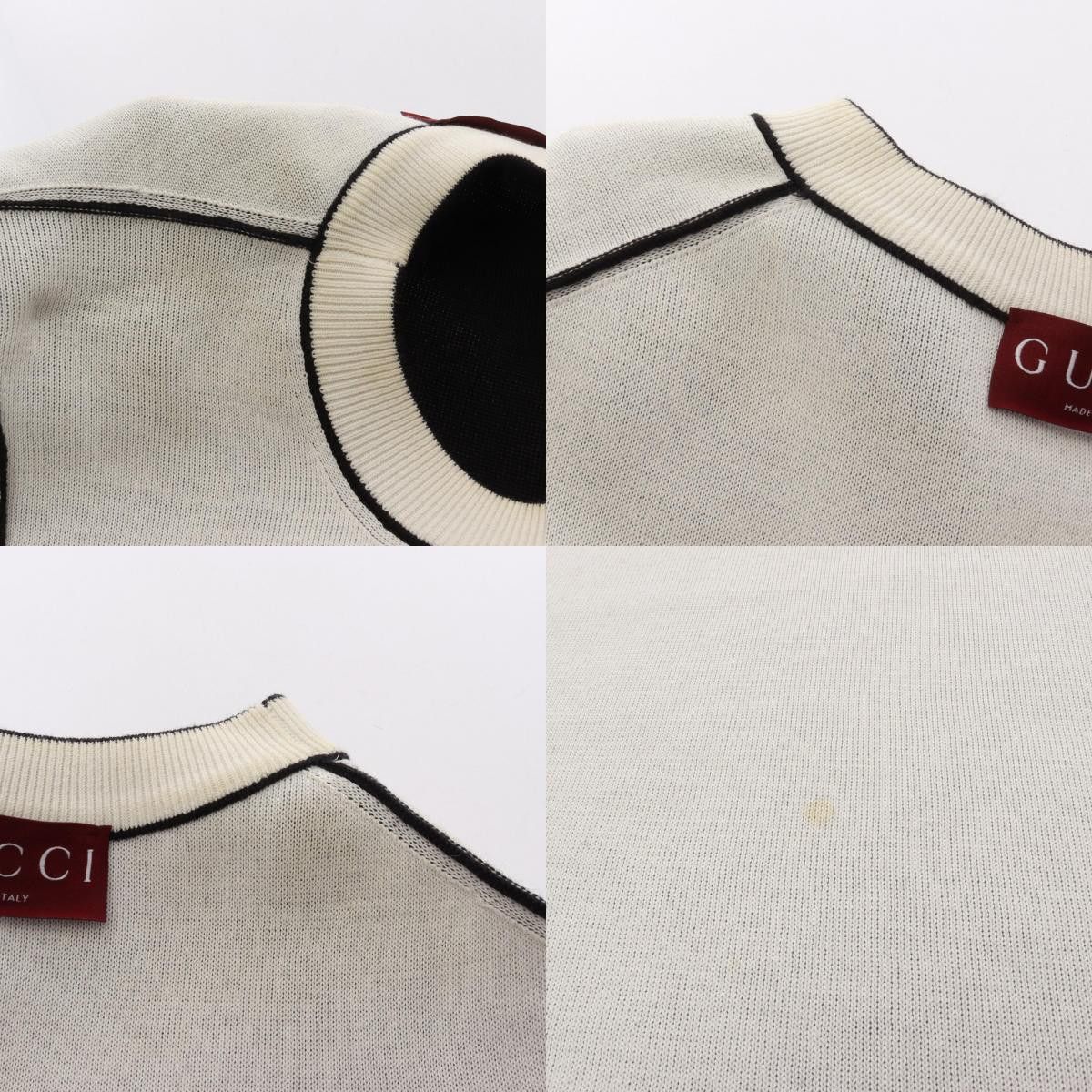 Gucci Gucci Gucci Logo Intarsia Cotton Wool Silk Dress Textile Dresses DUTY FREE for USA Size ONE SIZE - 9 Thumbnail