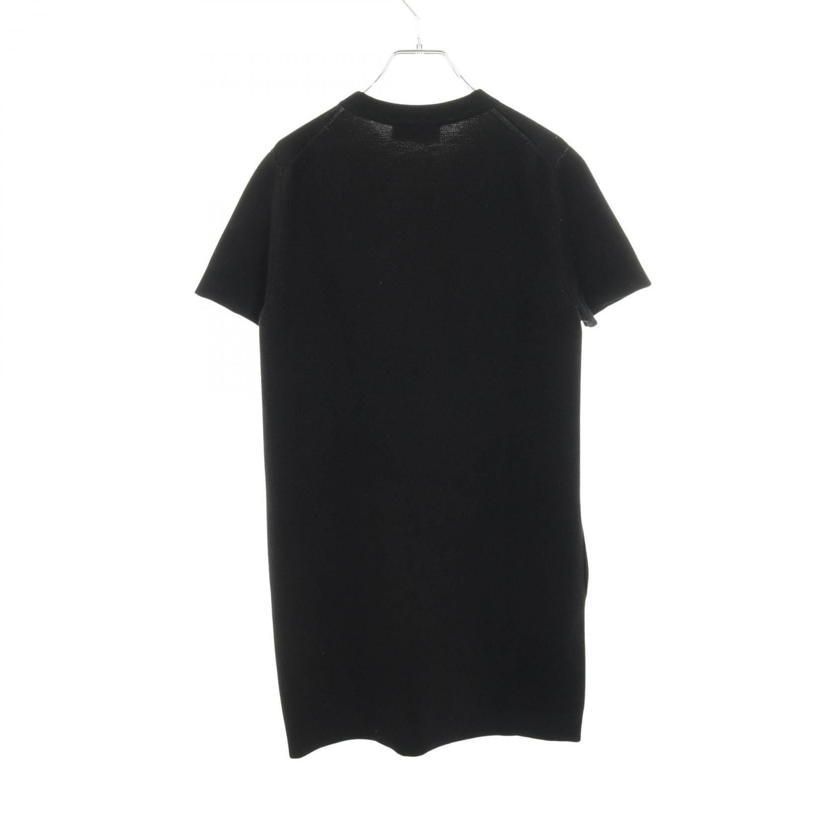 Gucci Gucci Gucci Logo Intarsia Cotton Wool Silk Dress Textile Dresses DUTY FREE for USA Size ONE SIZE - 2 Thumbnail