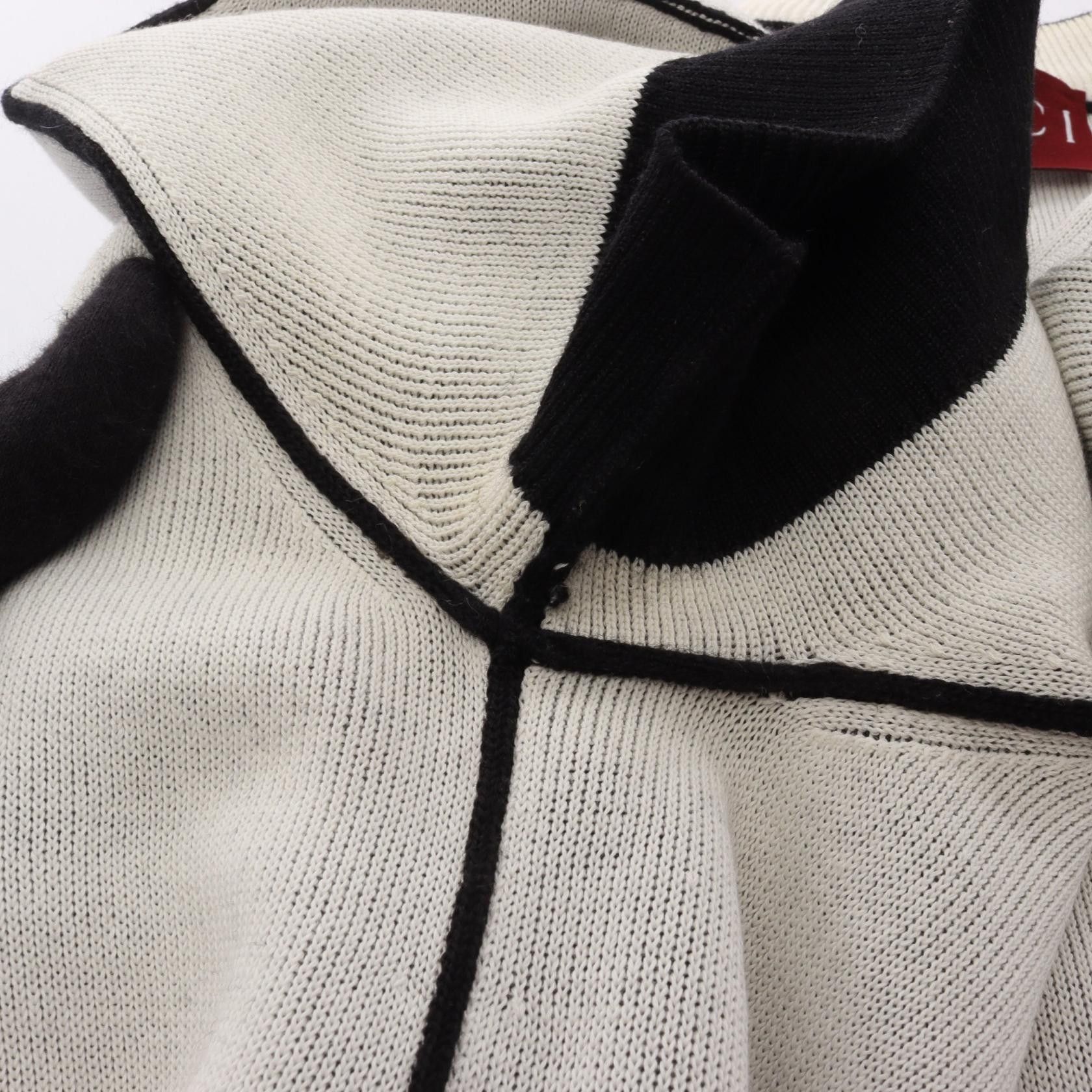 Gucci Gucci Gucci Logo Intarsia Cotton Wool Silk Dress Textile Dresses DUTY FREE for USA Size ONE SIZE - 6 Thumbnail