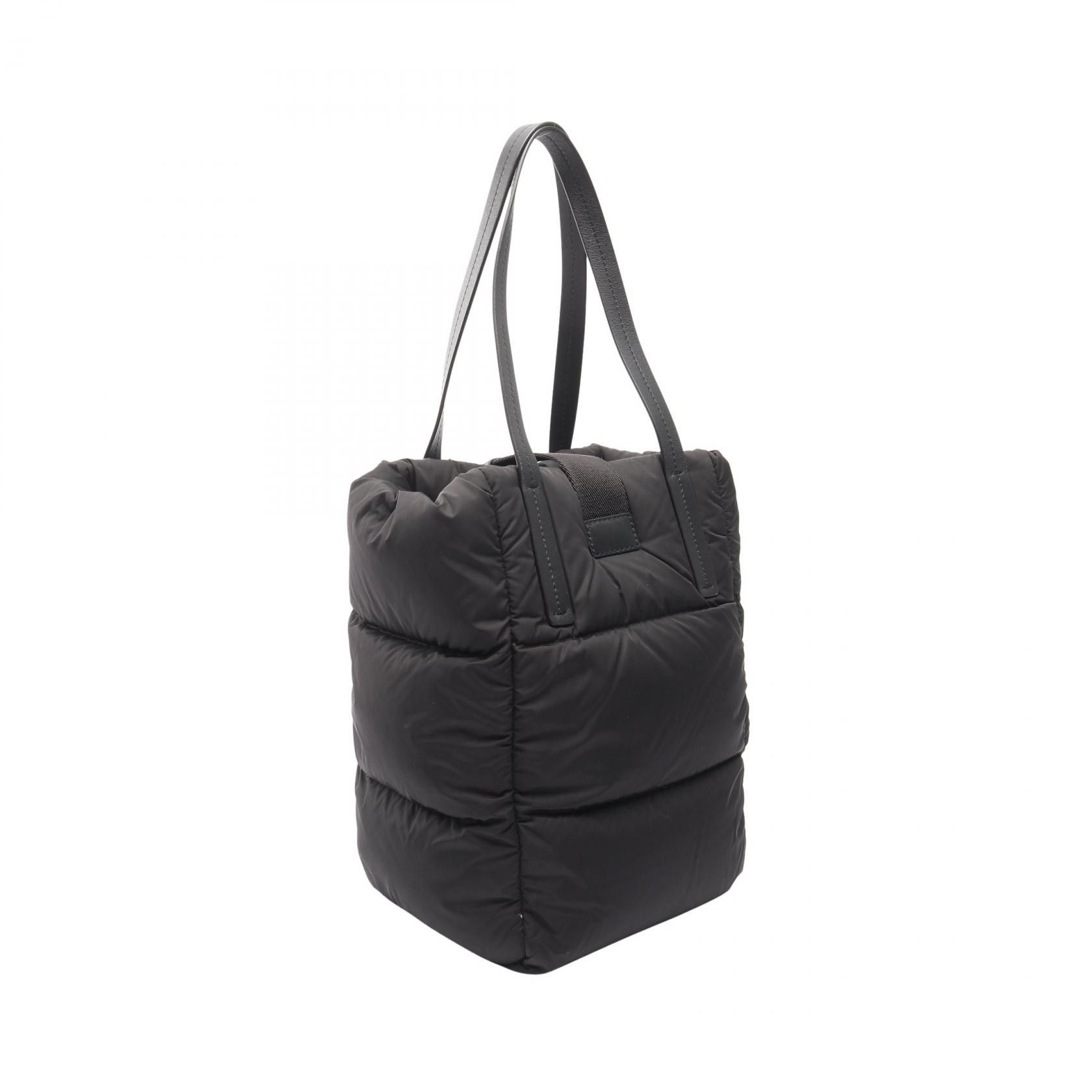 Moncler Moncler Moncler XANDER TOTE SMALL nylon leather tote bag Leather Tote Bag H209B5D00002 DUTY FREE for USA Size ONE SIZE - 2 Thumbnail