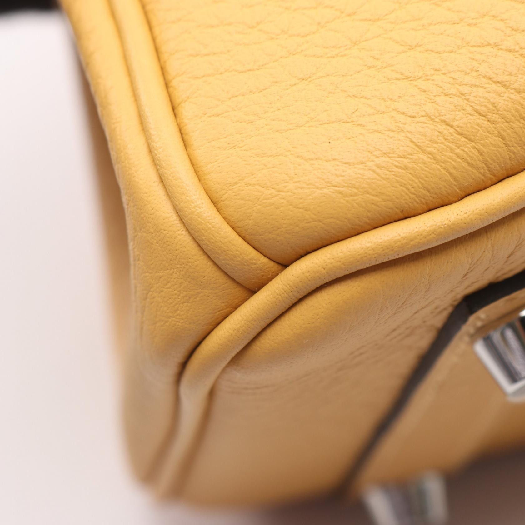 Hermes Hermes Hermes Birkin25 Calf Leather Leather Handbag DUTY FREE for USA Size ONE SIZE - 6 Thumbnail