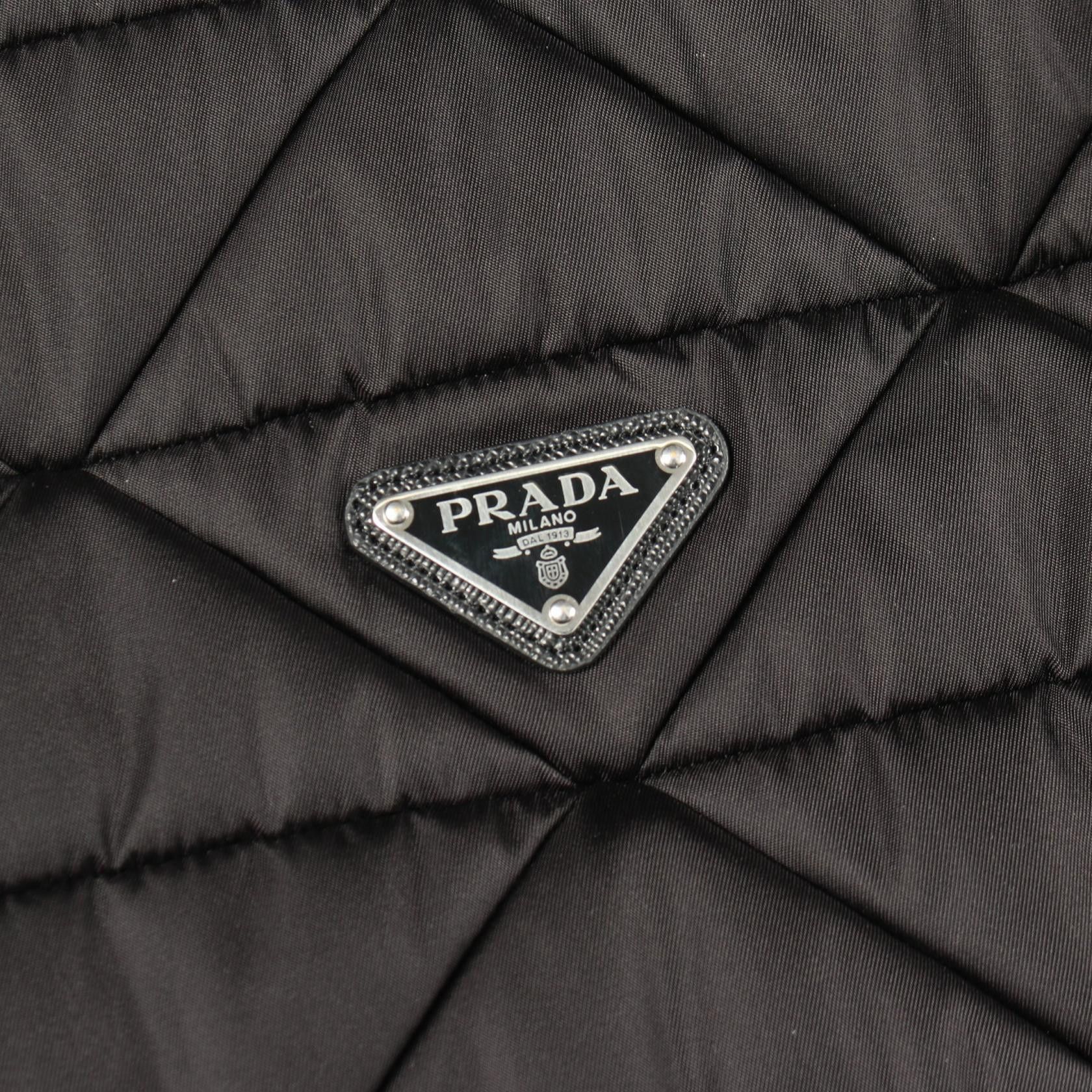Prada Prada Prada Re-Nylon Nylon Jacket Textile Outerwear DUTY FREE for USA Size ONE SIZE - 10 Thumbnail