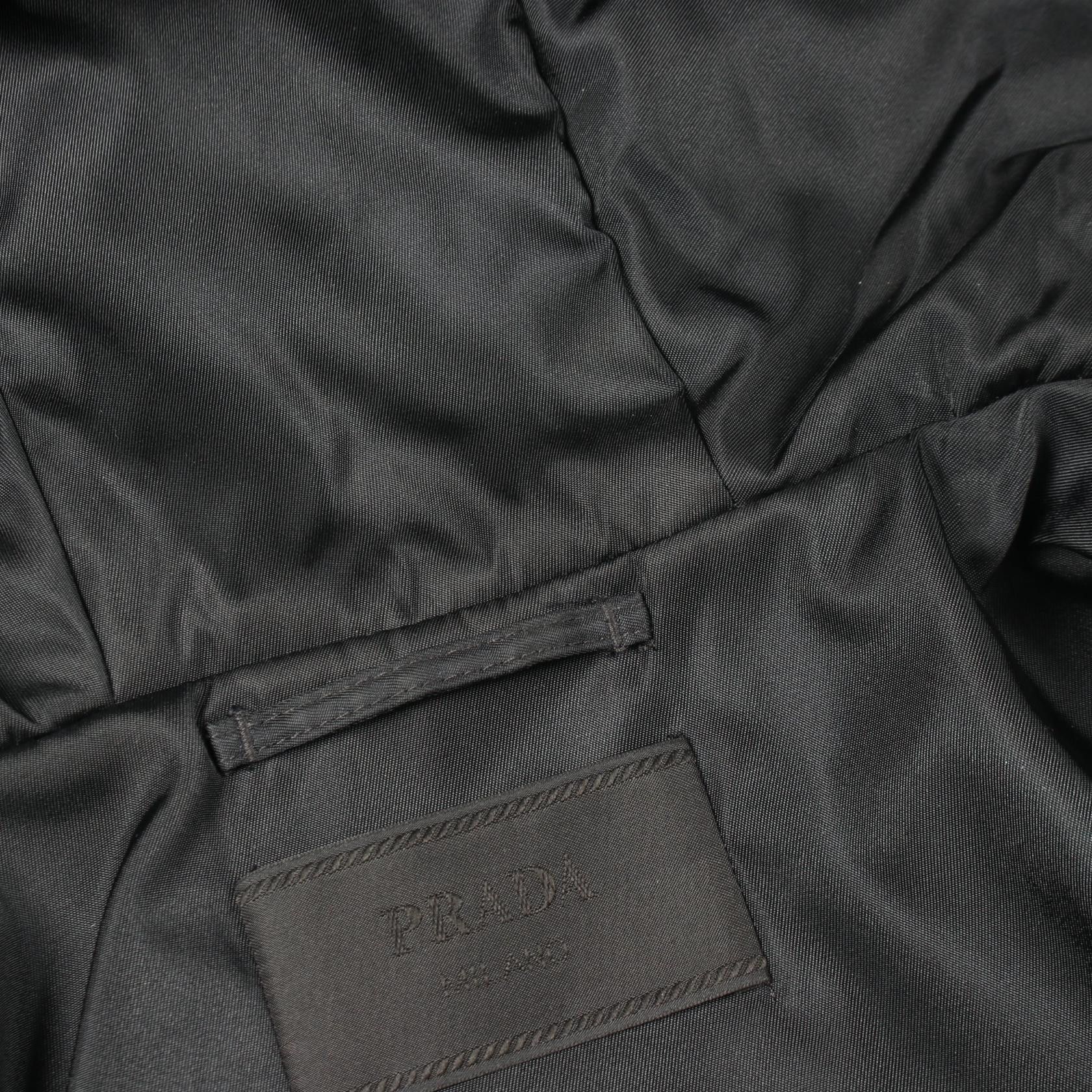 Prada Prada Prada Re-Nylon Nylon Jacket Textile Outerwear DUTY FREE for USA Size ONE SIZE - 7 Thumbnail