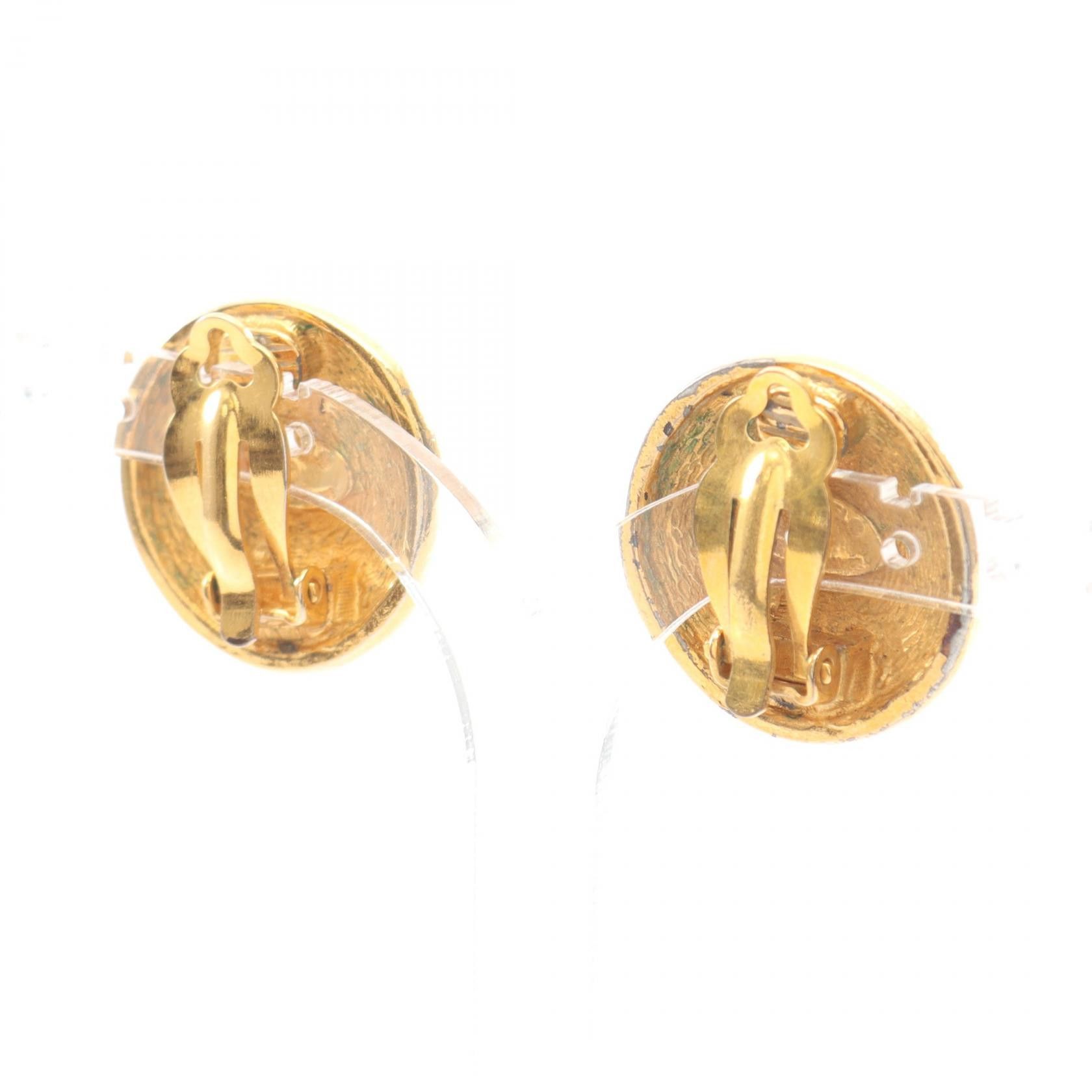 Chanel Chanel Chanel Coco Mark Matelasse Earrings Metal Earrings DUTY FREE for USA Size ONE SIZE - 2 Thumbnail