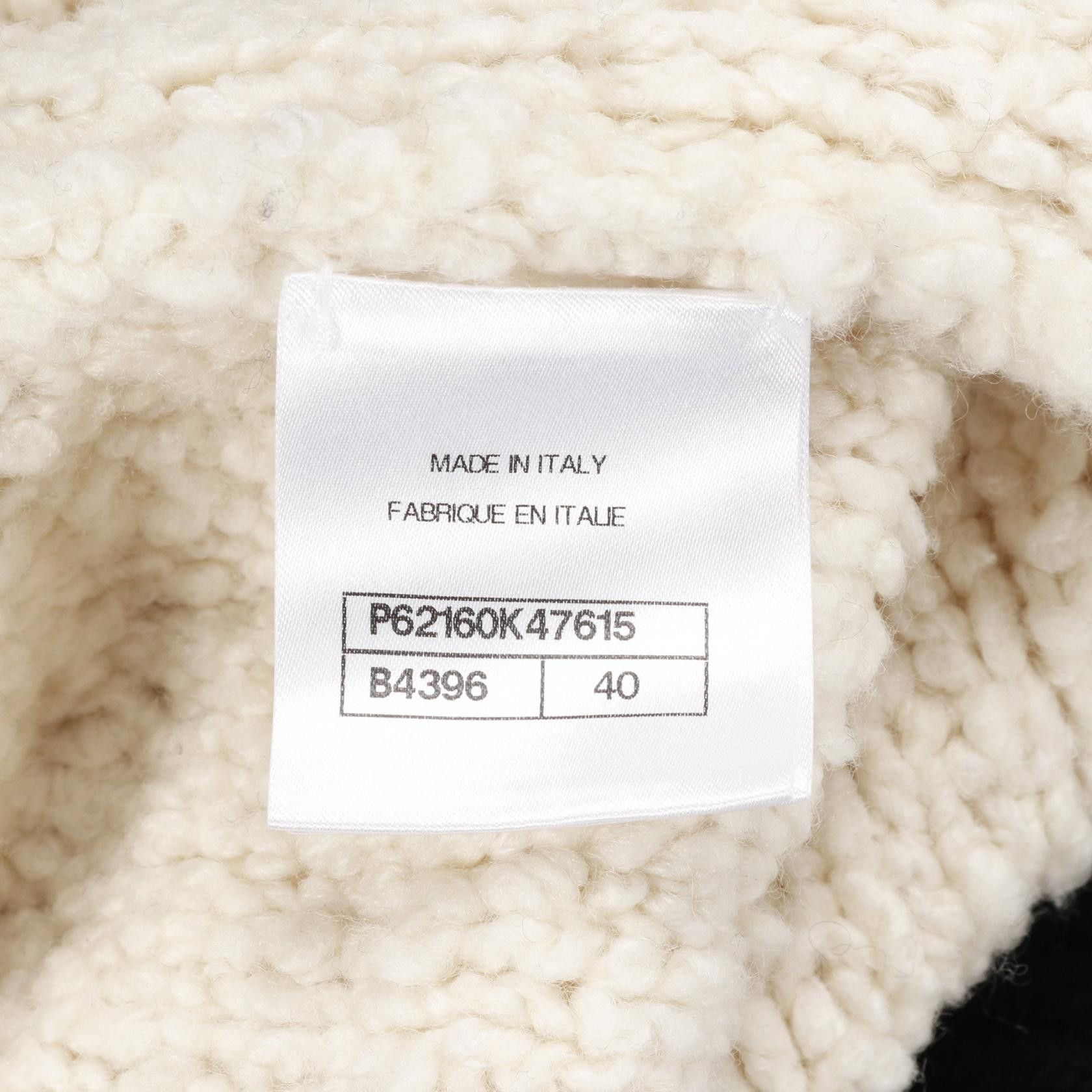 Chanel Chanel Chanel Coco Mark Matelasse Knit Hoodie Textile Outerwear DUTY FREE for USA Size ONE SIZE - 5 Thumbnail
